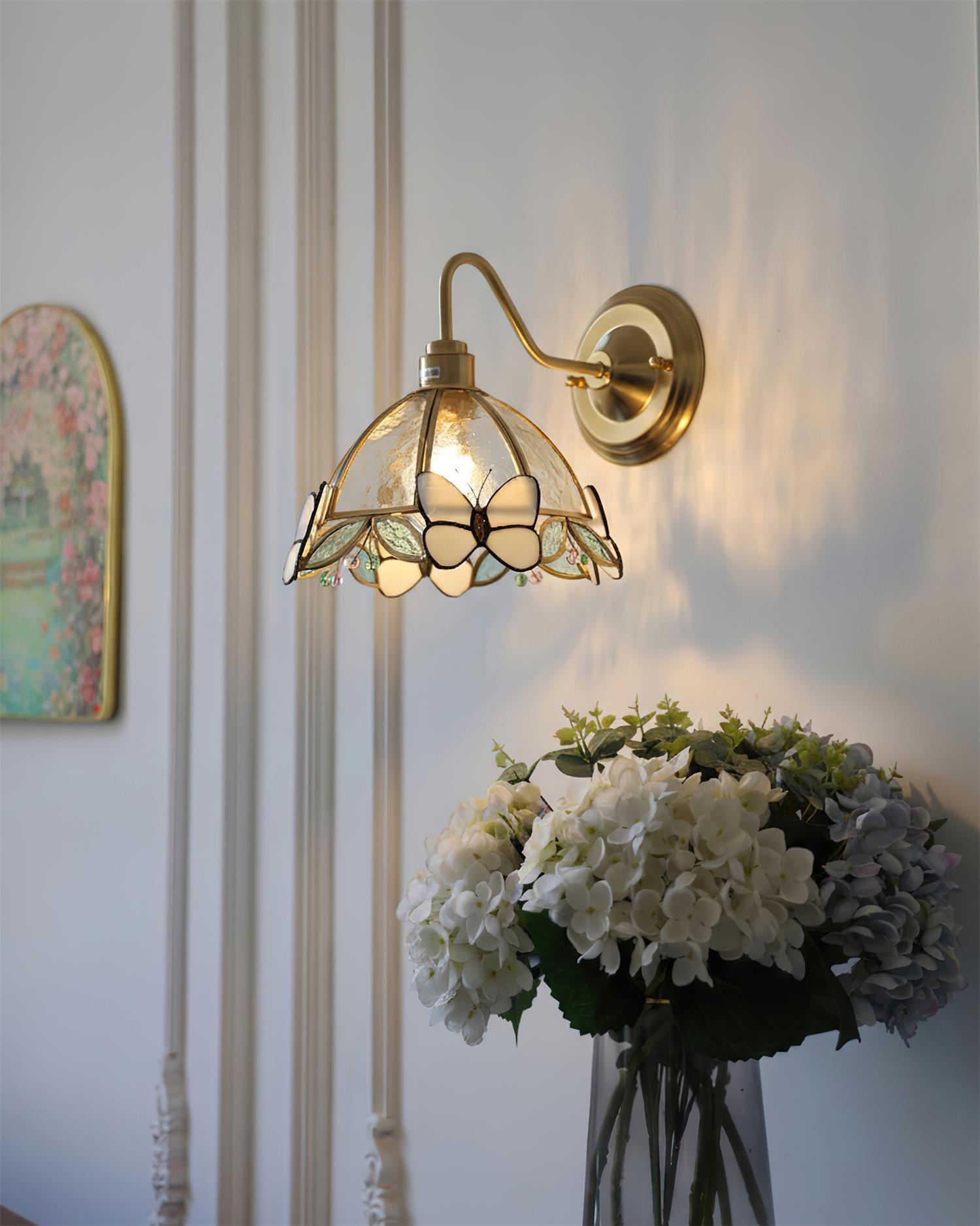 Butterfly Jewel Wall Lamp D240
