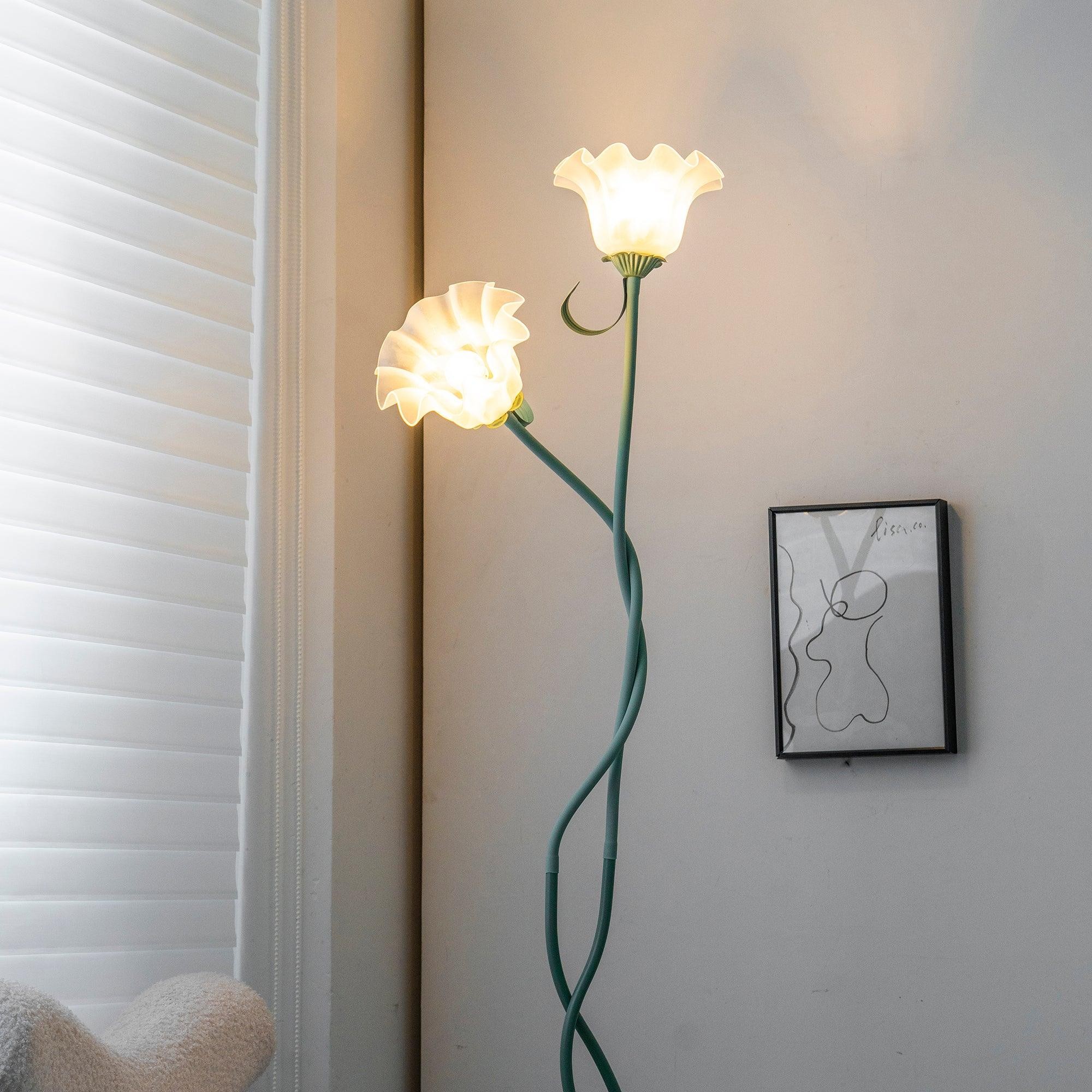 Creative Multi-Head Winding Flower Shape Floor Lamp K286
