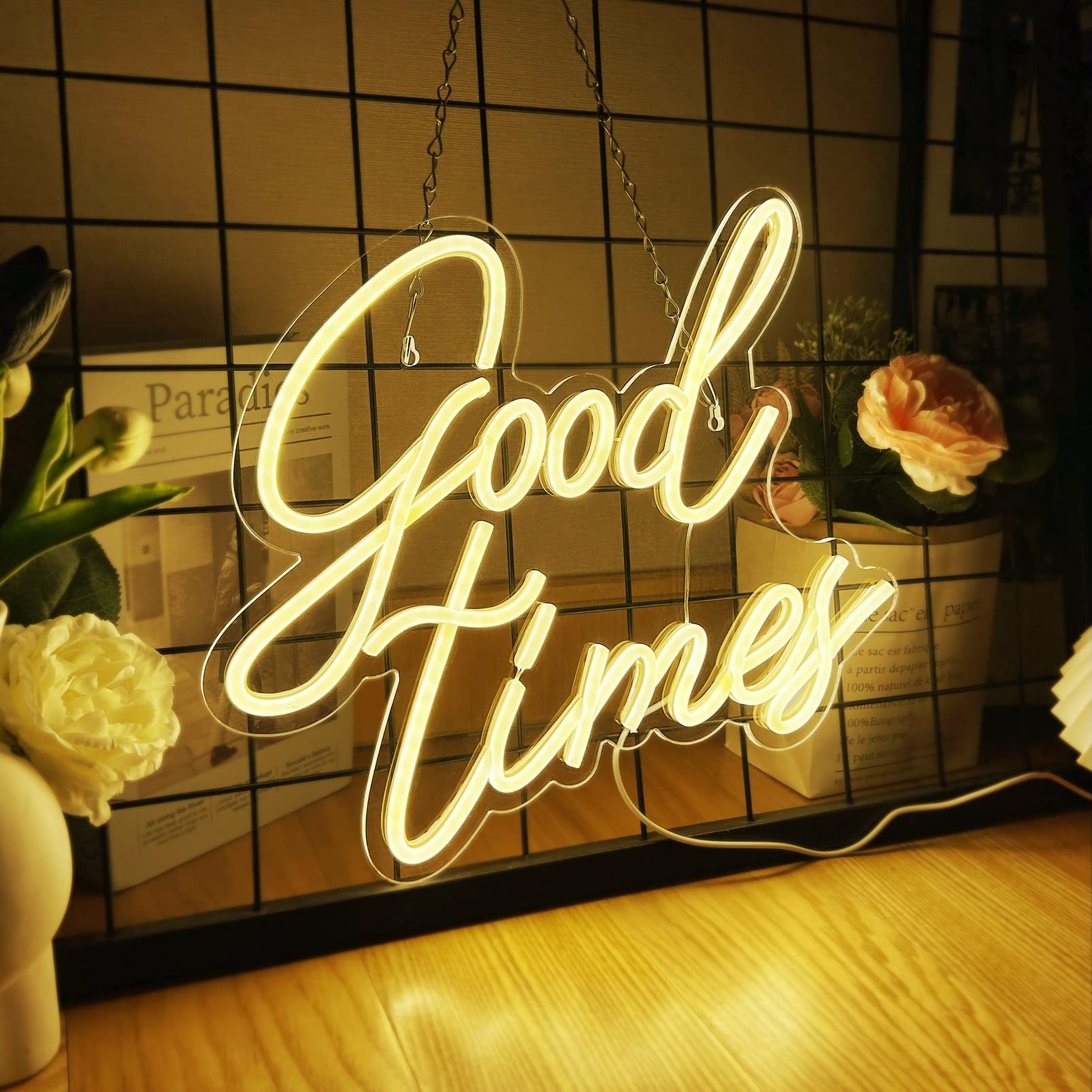 Good Vibes Led Neon Sign For Wall Decor K209