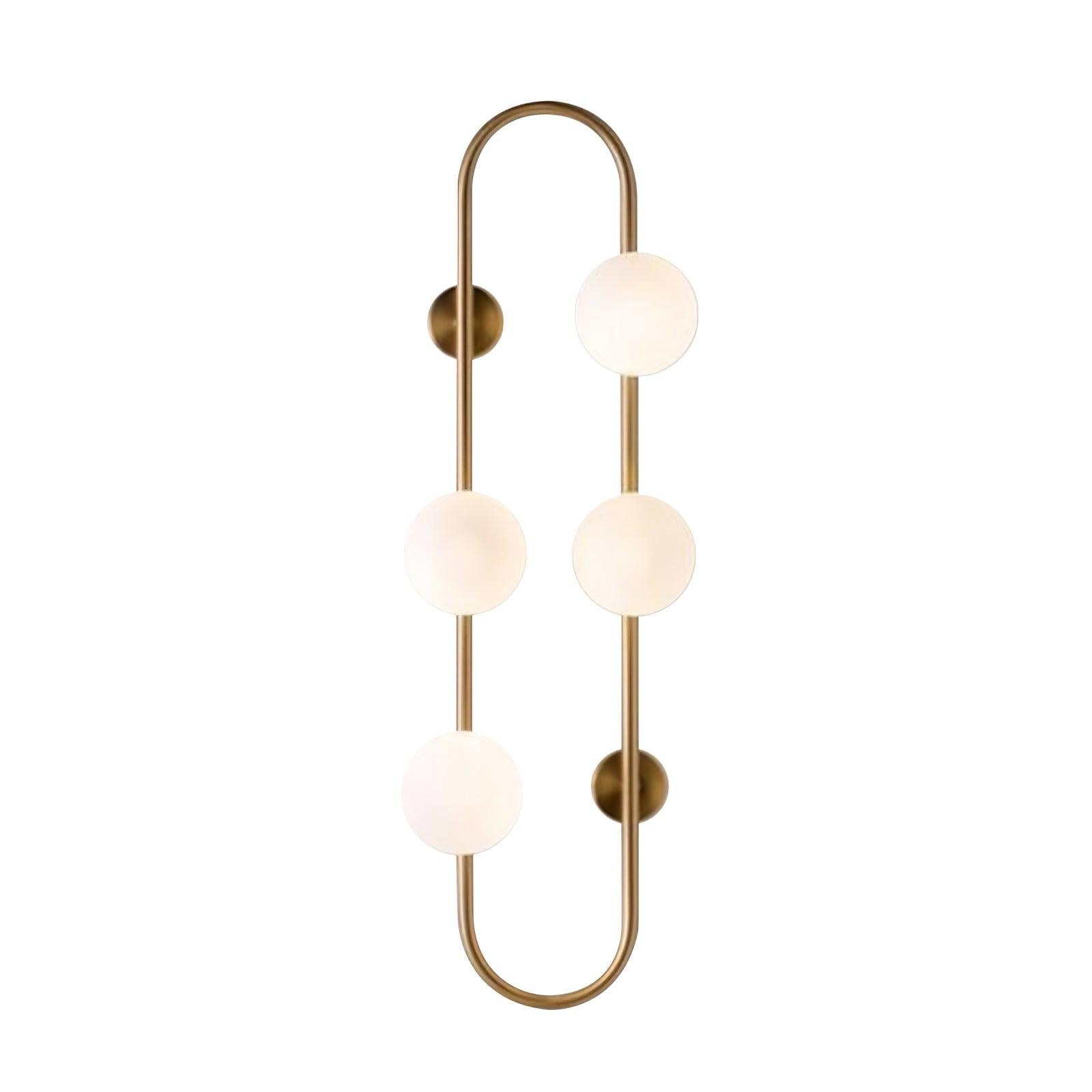 Nordic Modern Geometric Glass Globe Wall Lamp K283