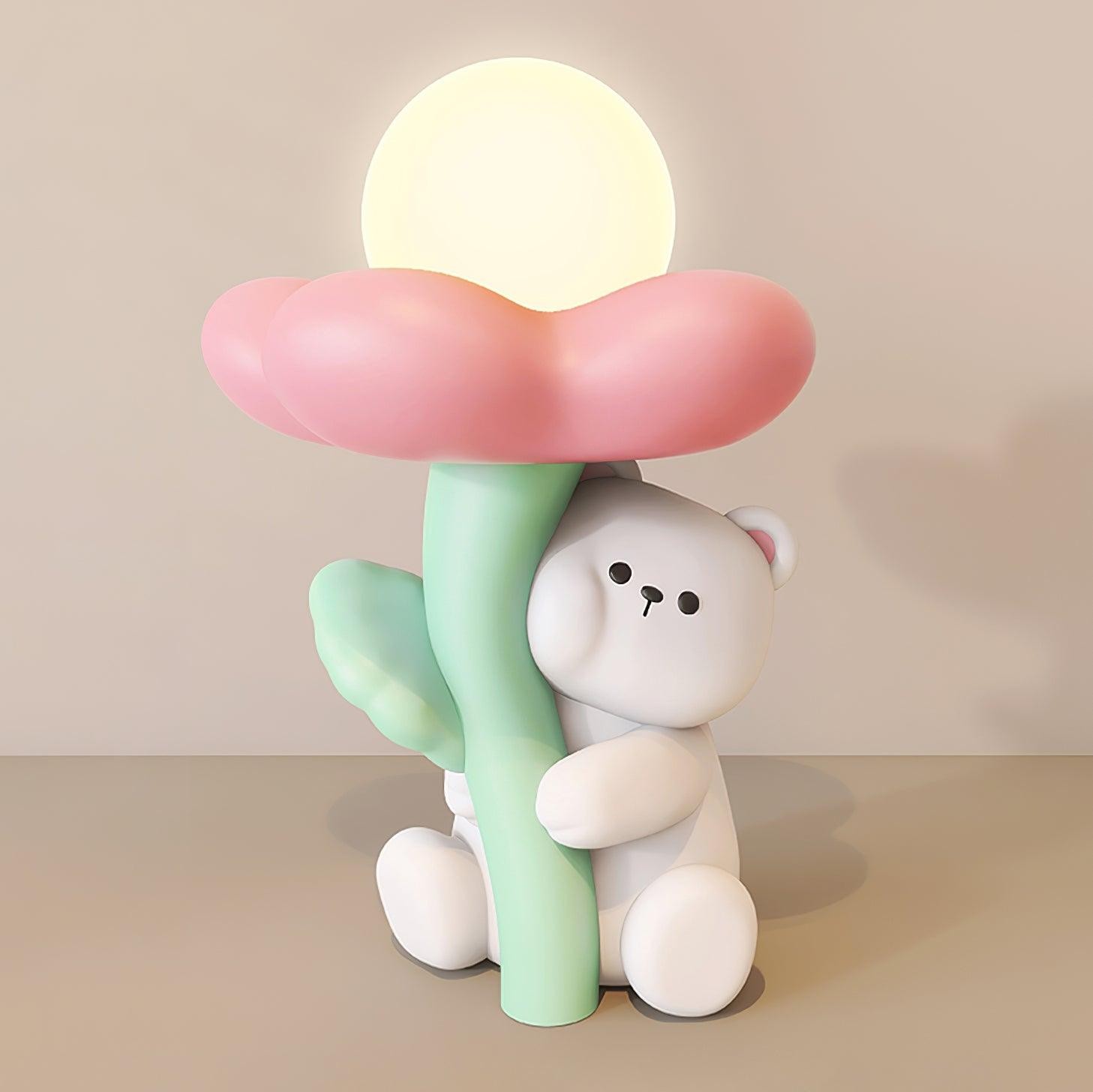 Cute Bear Resin Table Lamp K829