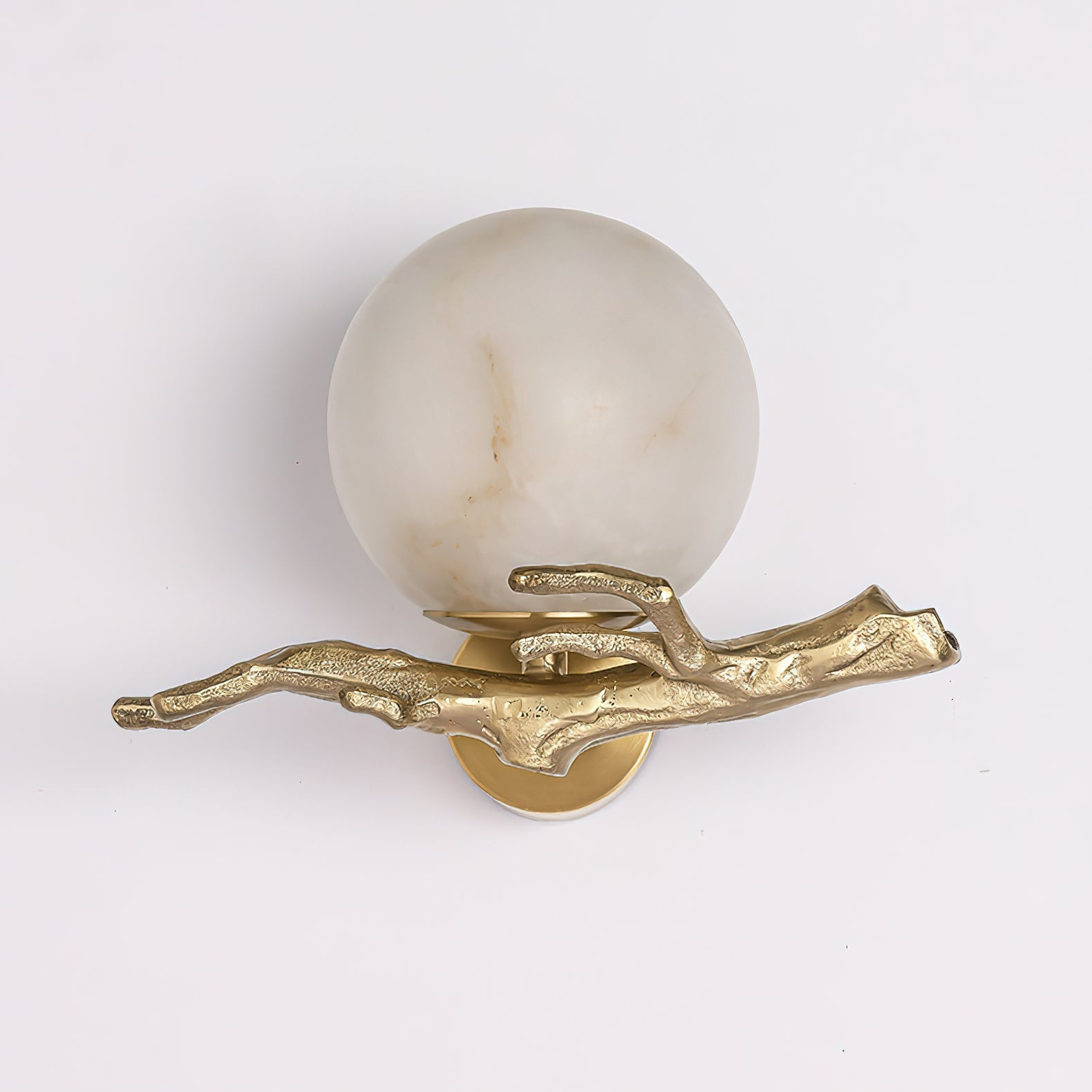 Retro Twigs Alabaster Wall Lamp D435