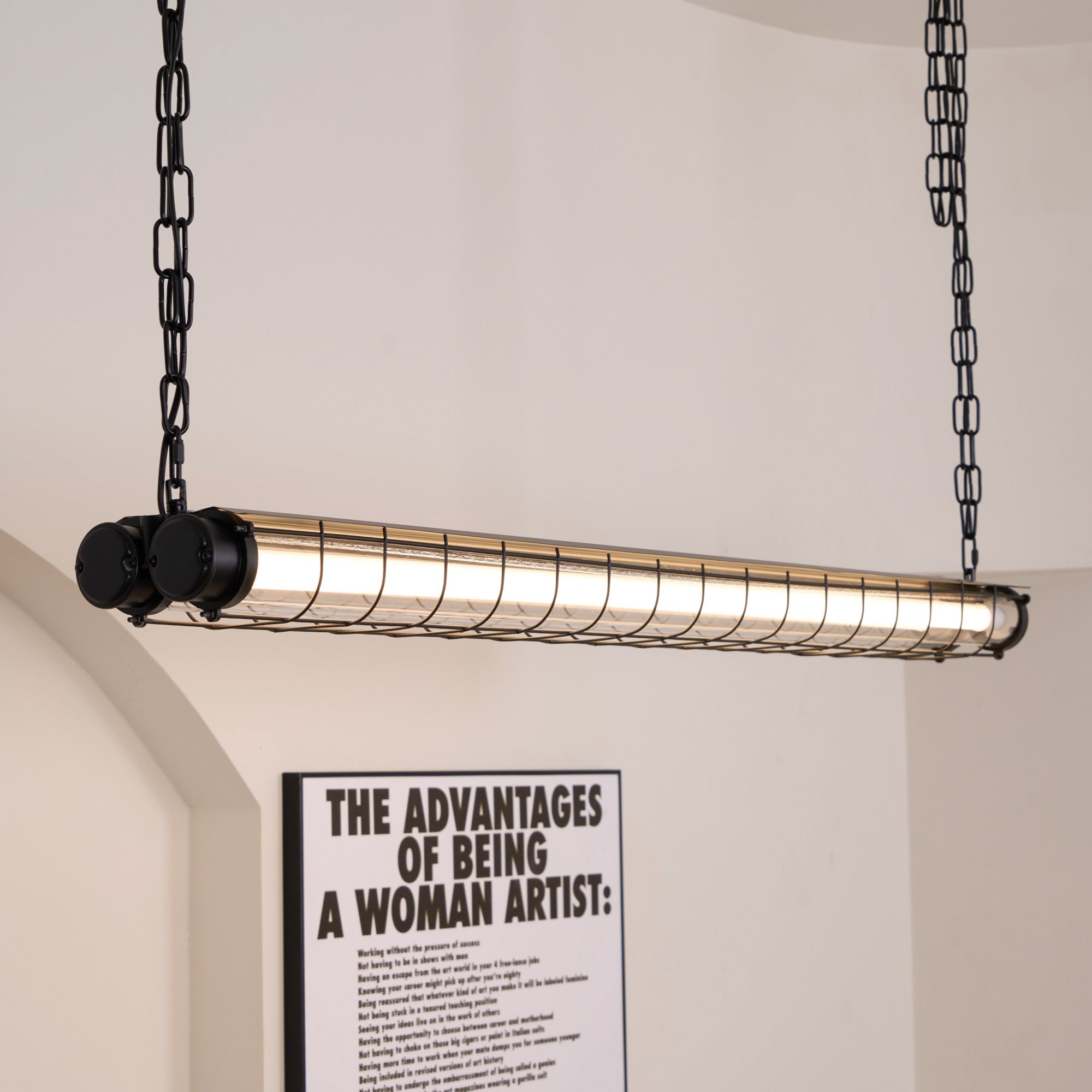 Industrial Linear Cage Chandelier K903