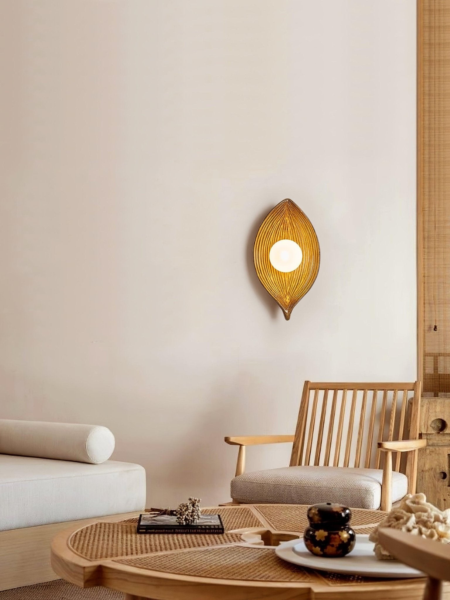 Leaf Canoe Wall Sconce K447