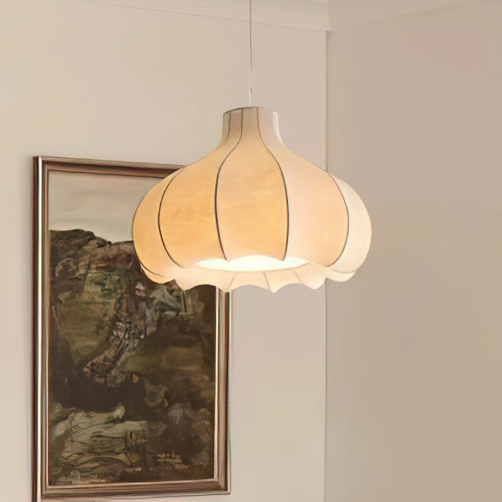Onion Bubble Silk Pendant Lamp K531