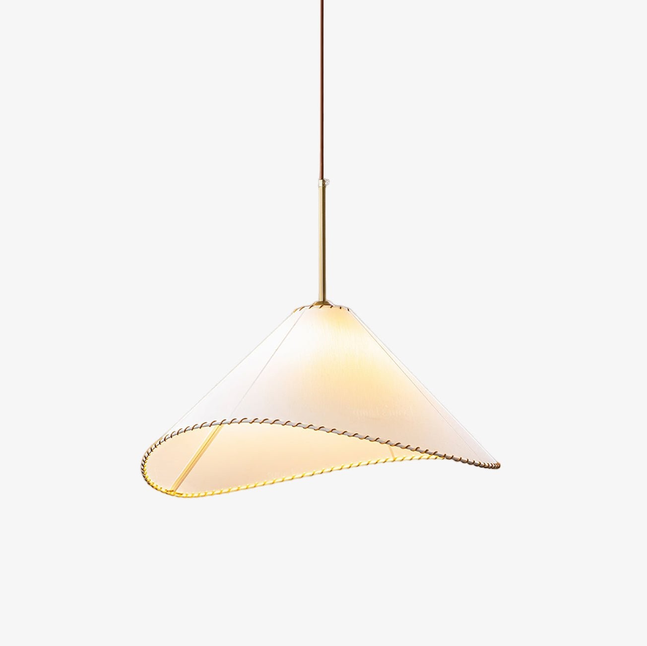 Twisted Shade Fabric Pendant Lamp K733