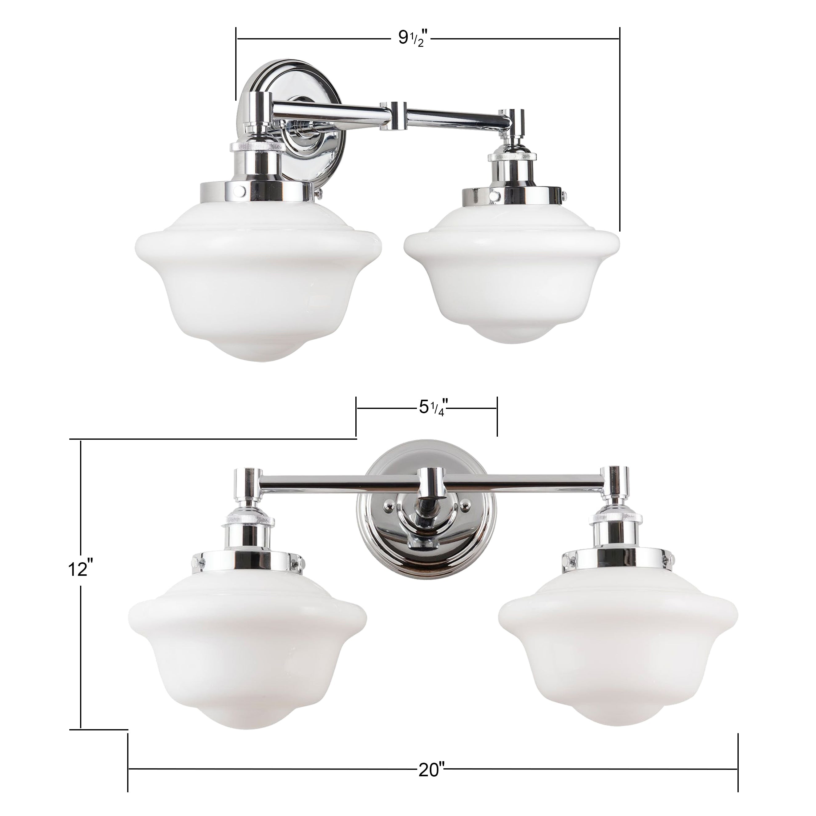 Lavagna Industrial Bathroom Vanity Light K1211