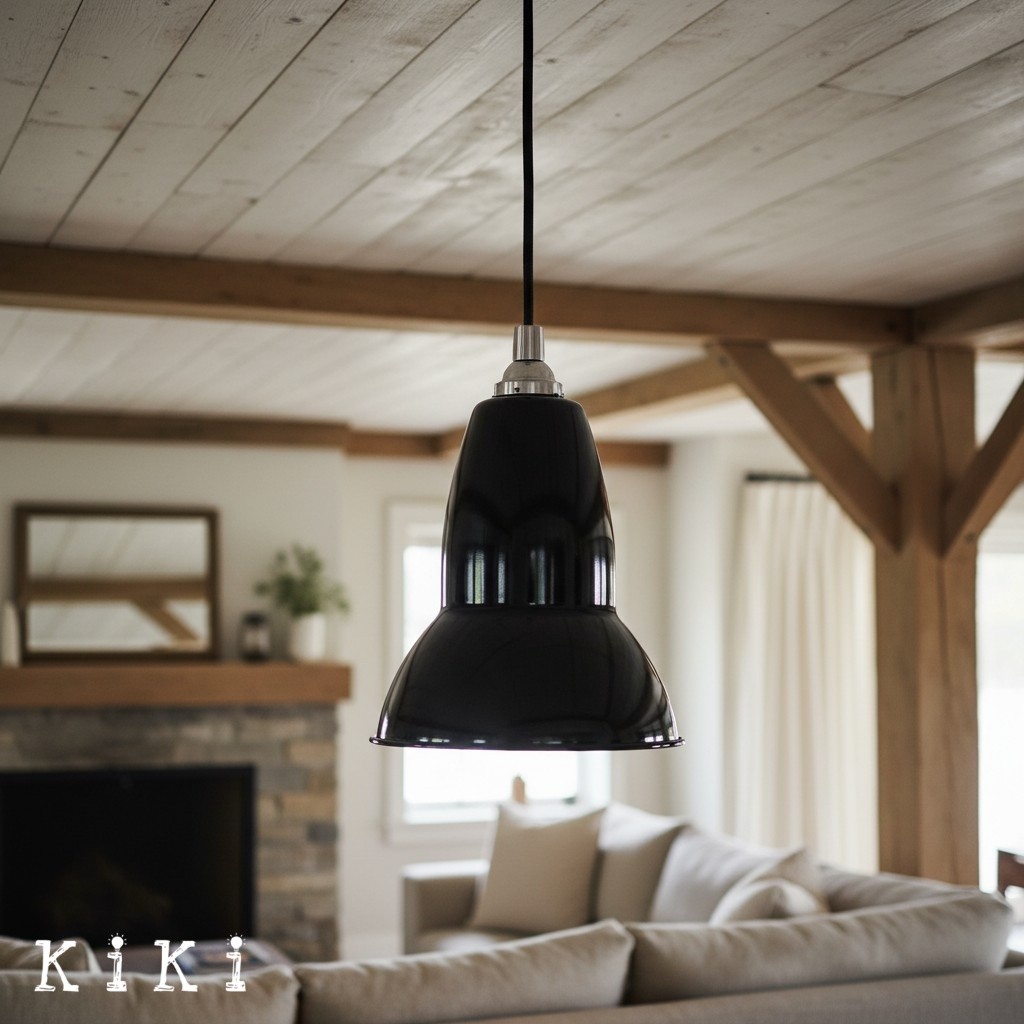 Modryx Refined Geometric Pendant Lamp for Bedroom and Living Space - Classic Modern Design K2125