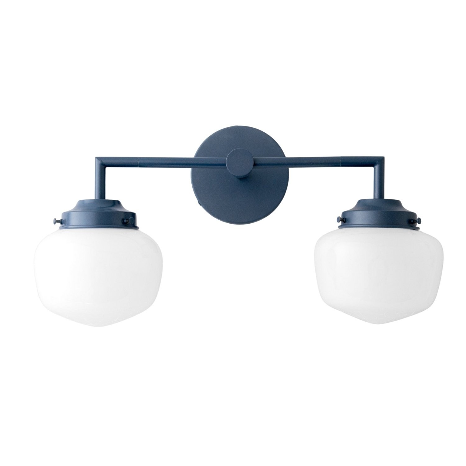 Opalume Glass Vanity Light - Vintage Inspired Bathroom Wall Lighting K1458
