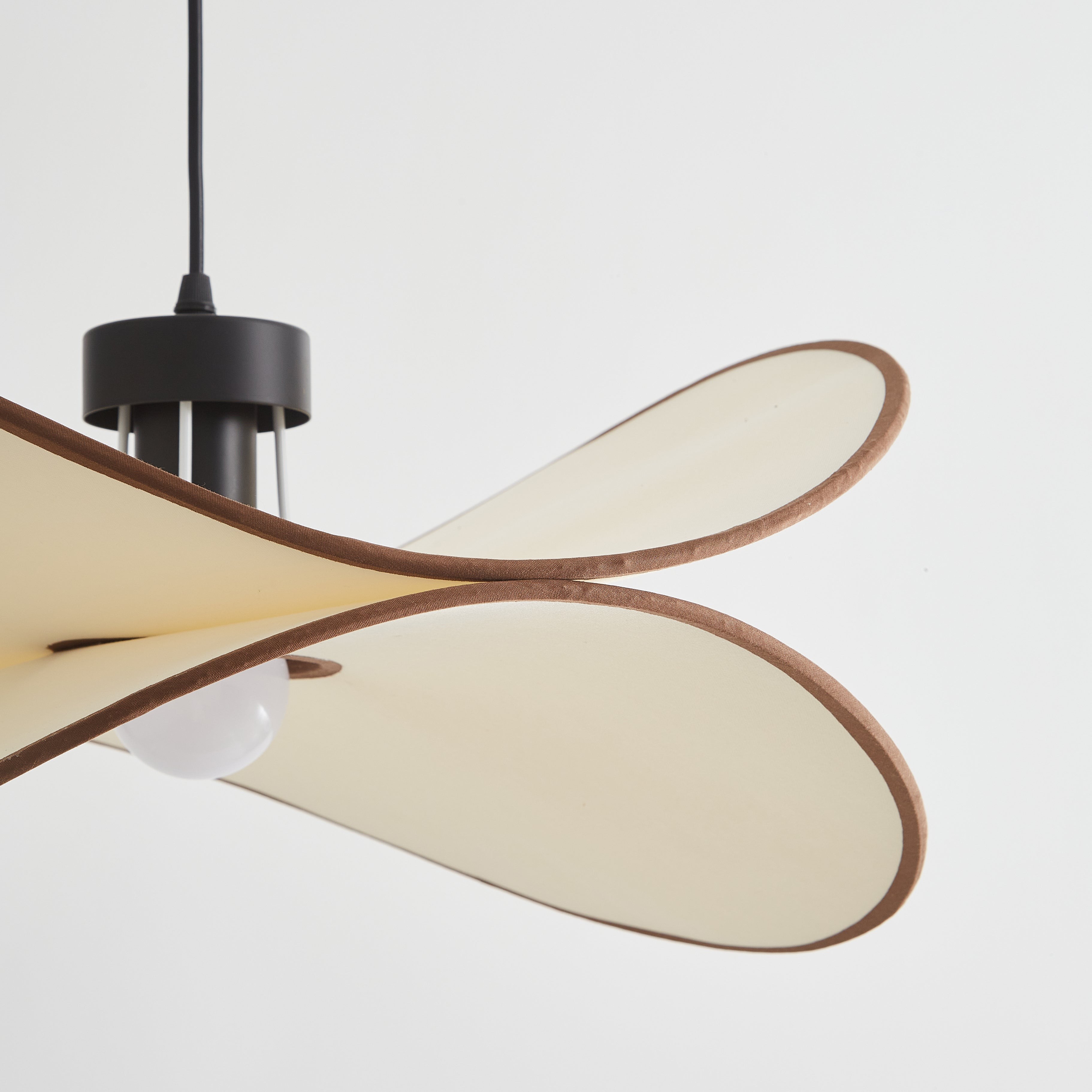 Wabi Sabi Fabric Crisp Pendant Lamp K505