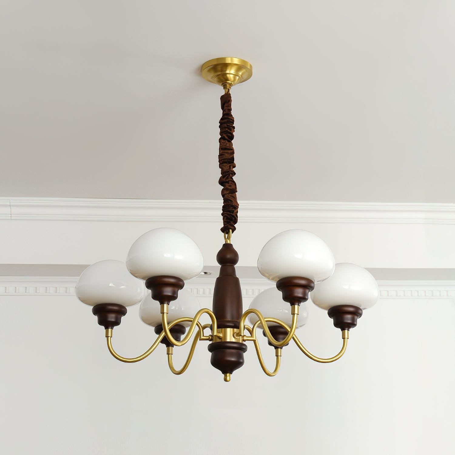 American Retro Mushroom Chandelier K543