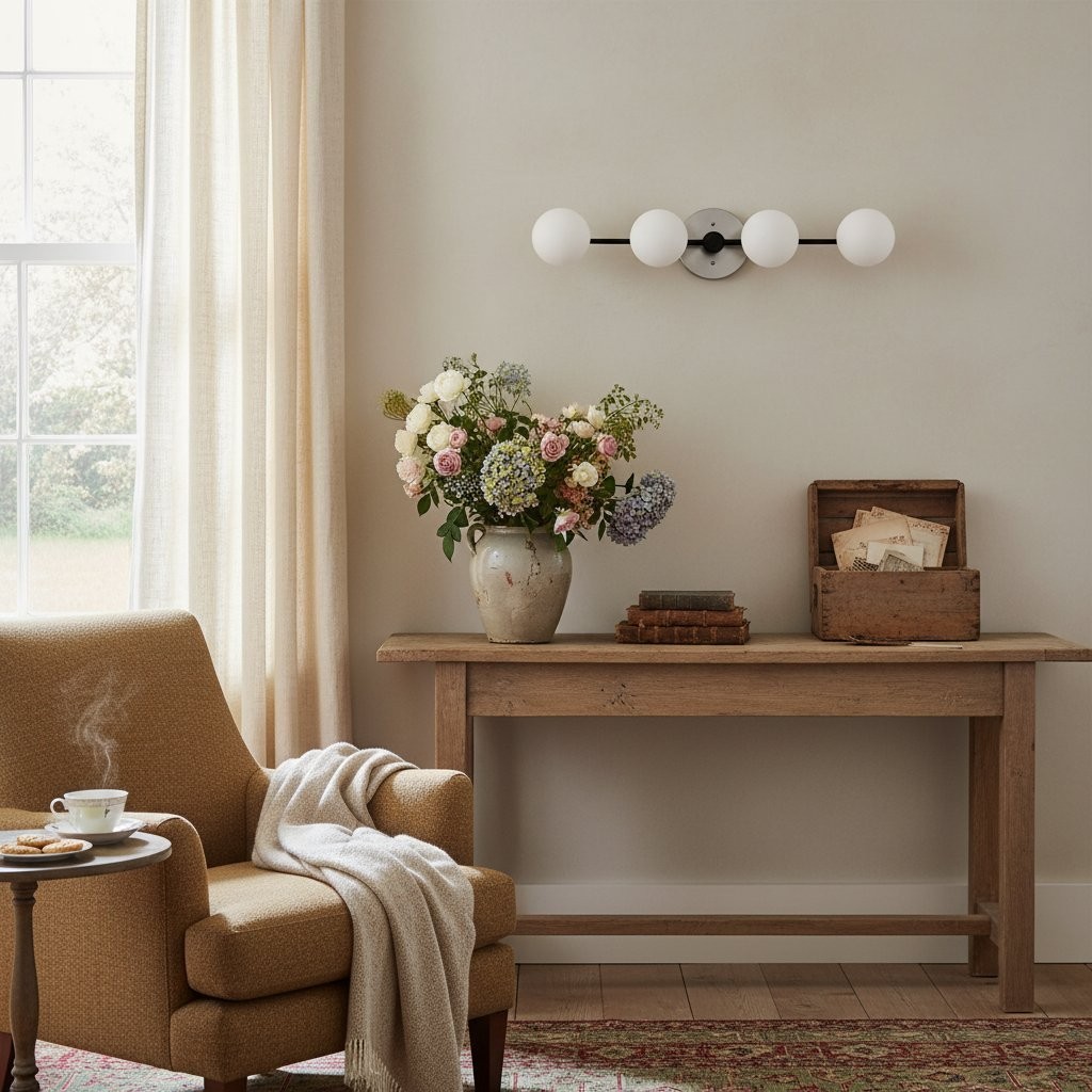 Glorica Glass Long Vanity Light - Modern Minimalist Wall Sconce Design K1452
