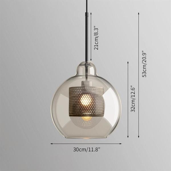 Chiswick Glass Pendant Light