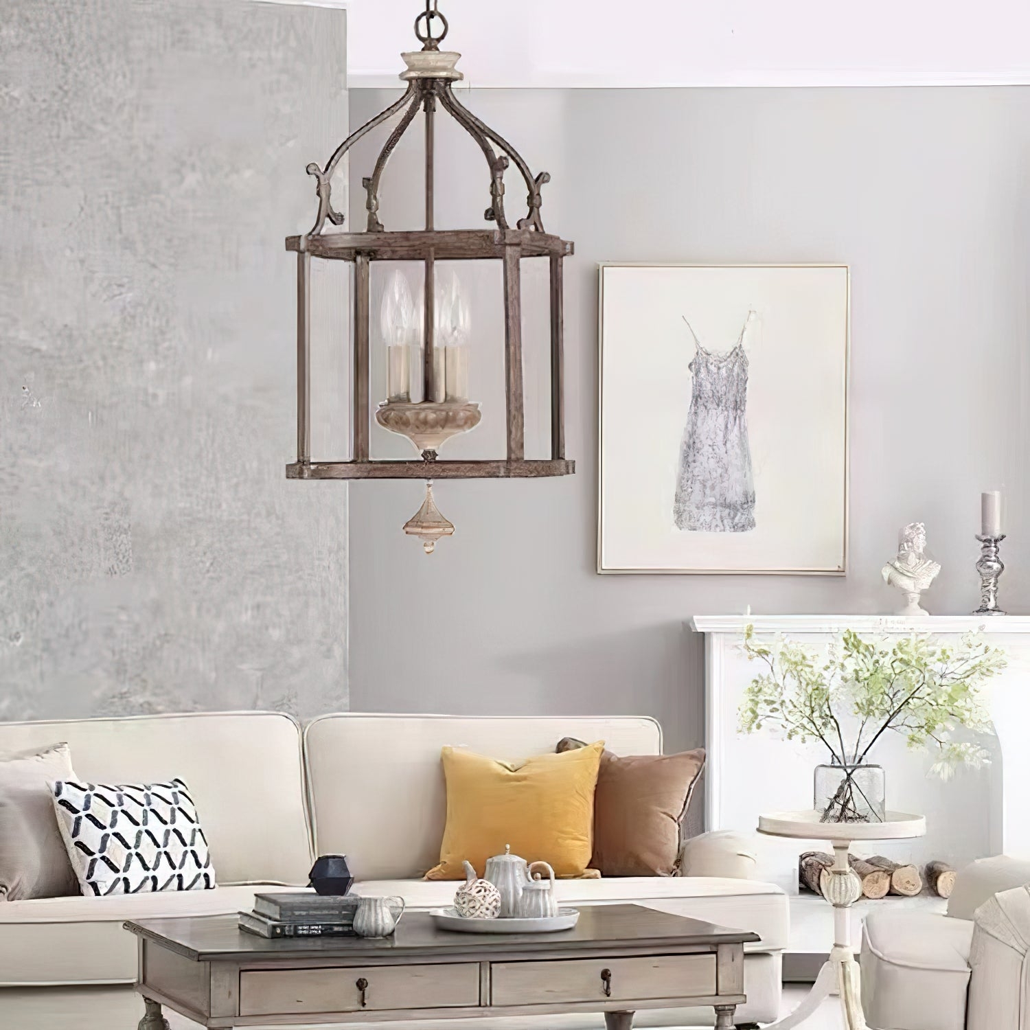 Traditional Birdcage Chandelier D525