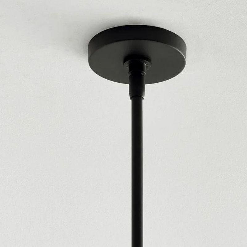 Lirra Clear Glass Industrial Pendant Light - Perfect for Kitchen Island & Dining Room K1731