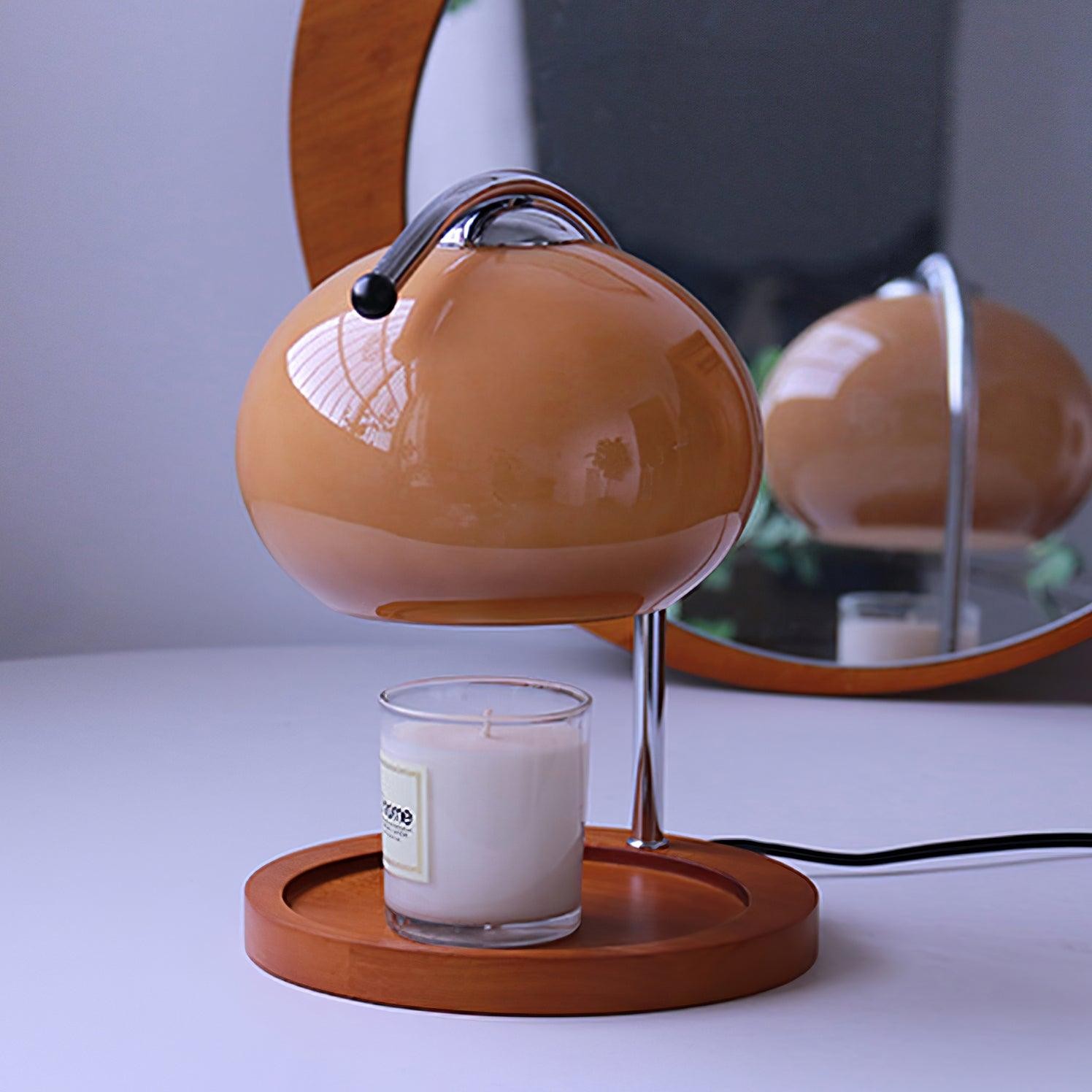 Modern Bauhaus Glass Candle Warmer Table Lamp K497