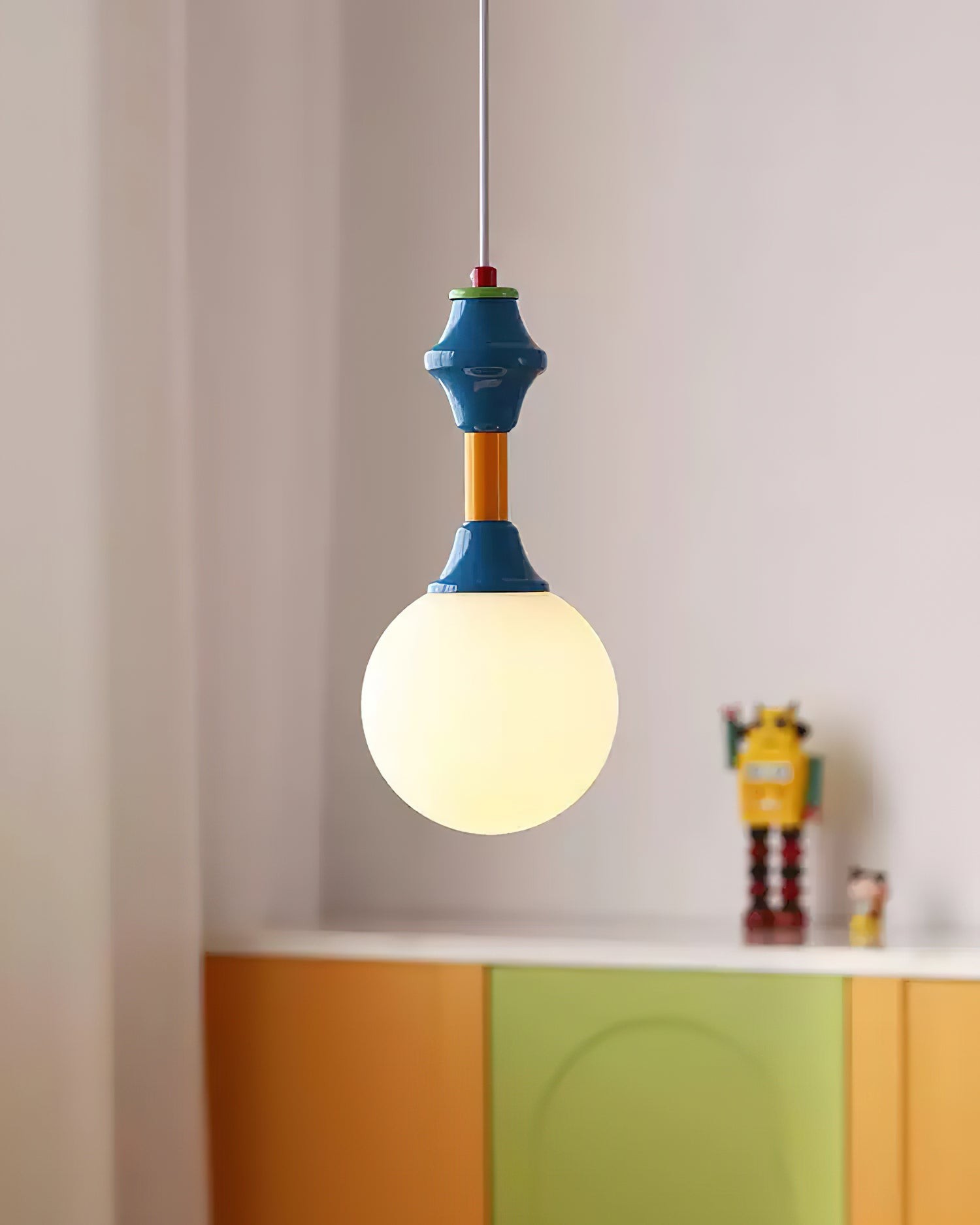 French Blue And White Atmosphere Pendant lamp K687