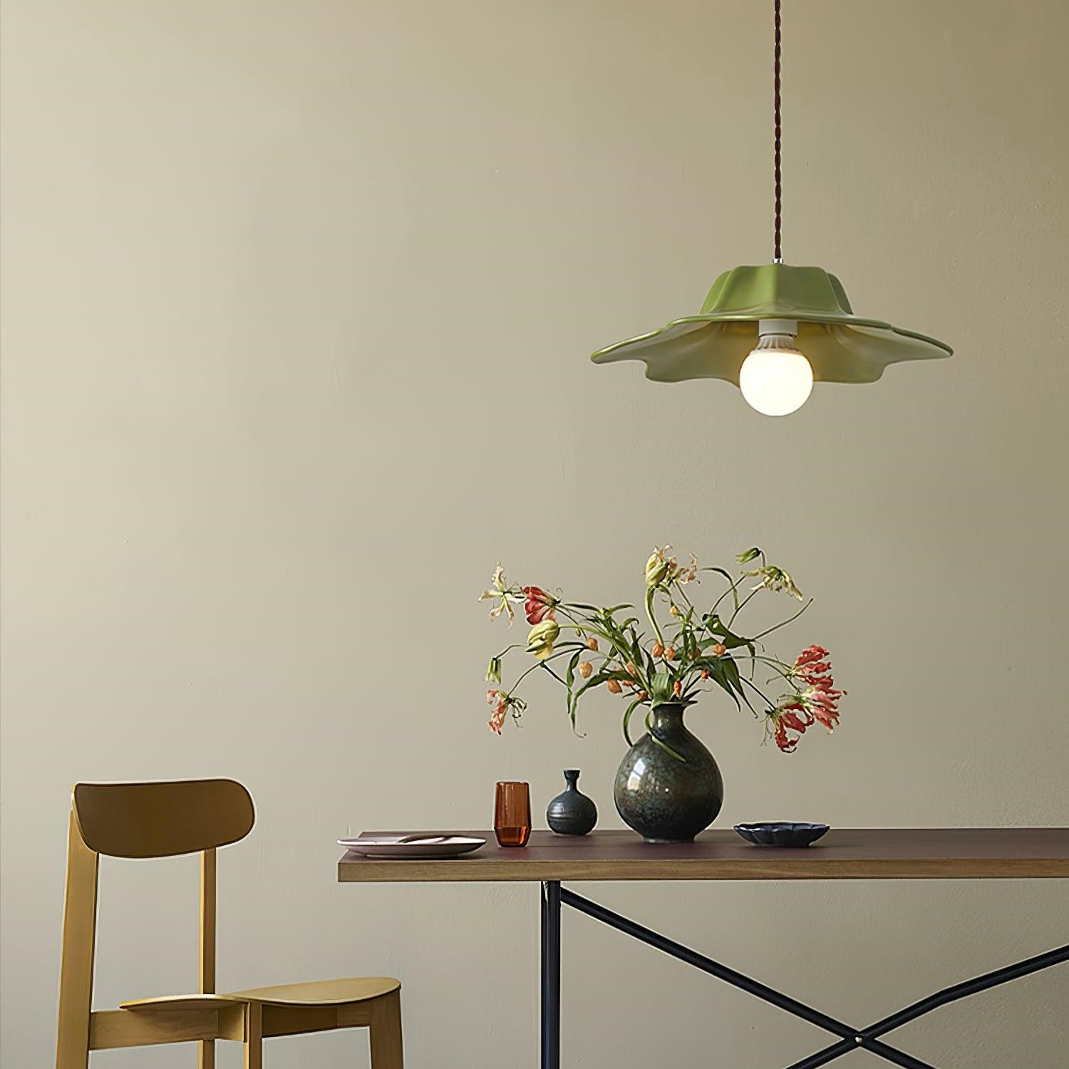 Colored Design Flower Pendant Light K150