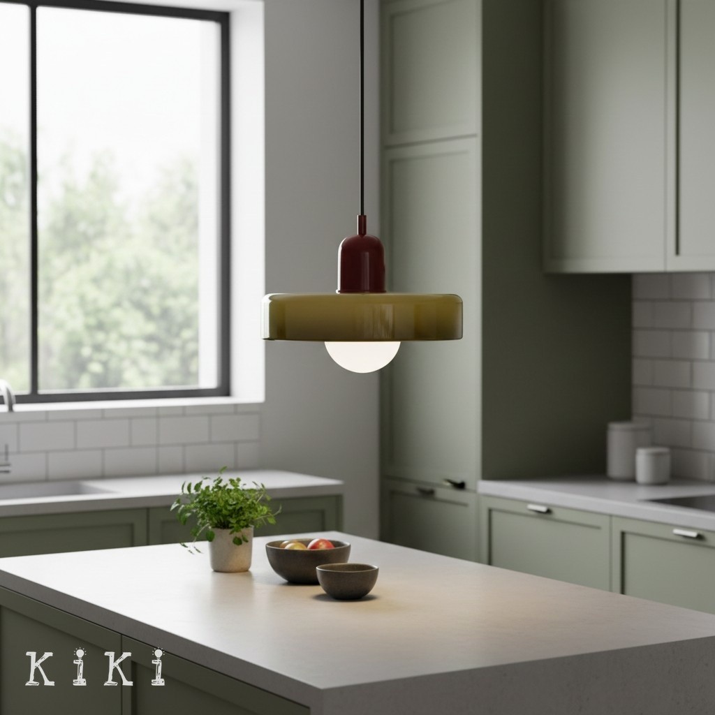 Disc Orb Pendant Light