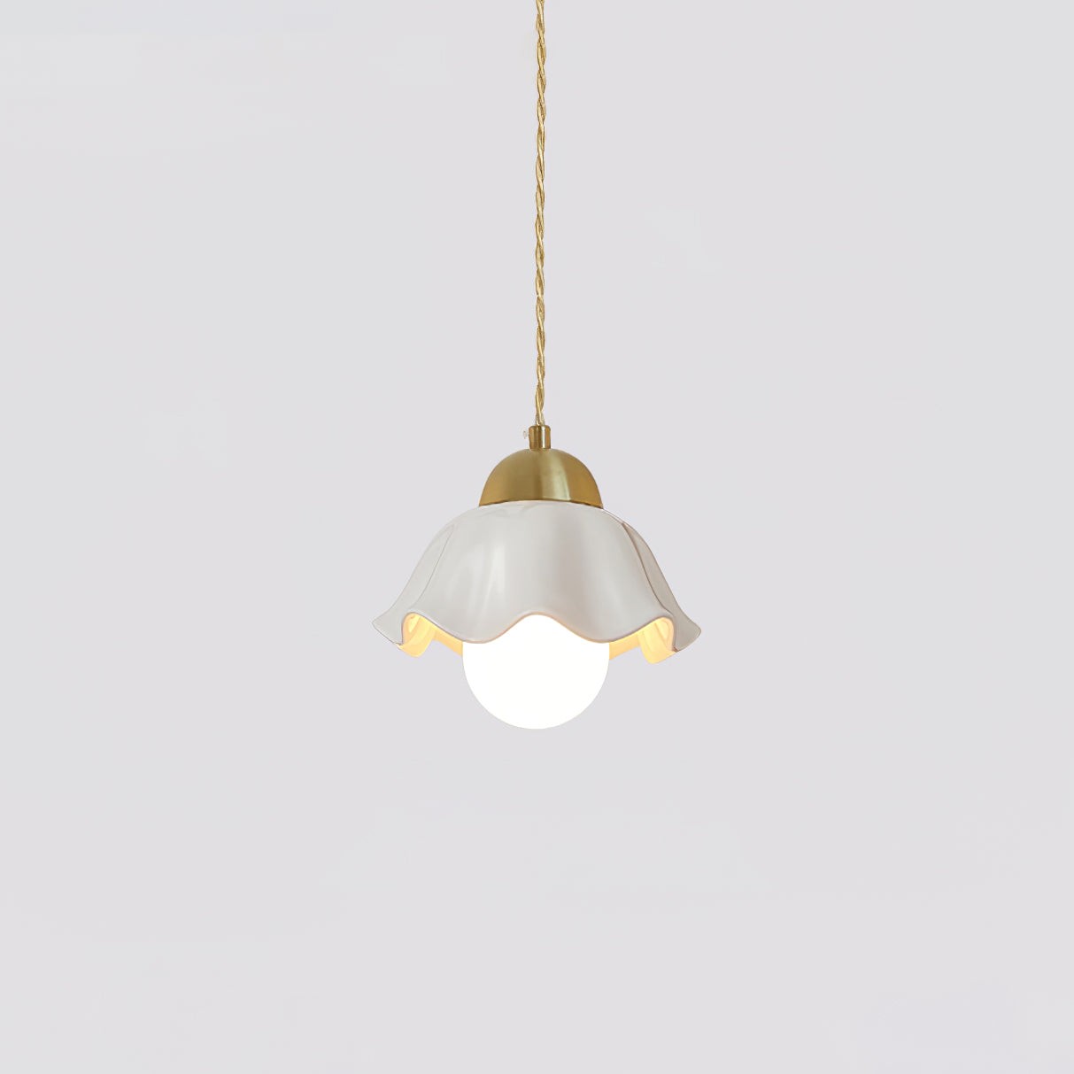 Ceramics Floral Pendant Light K990