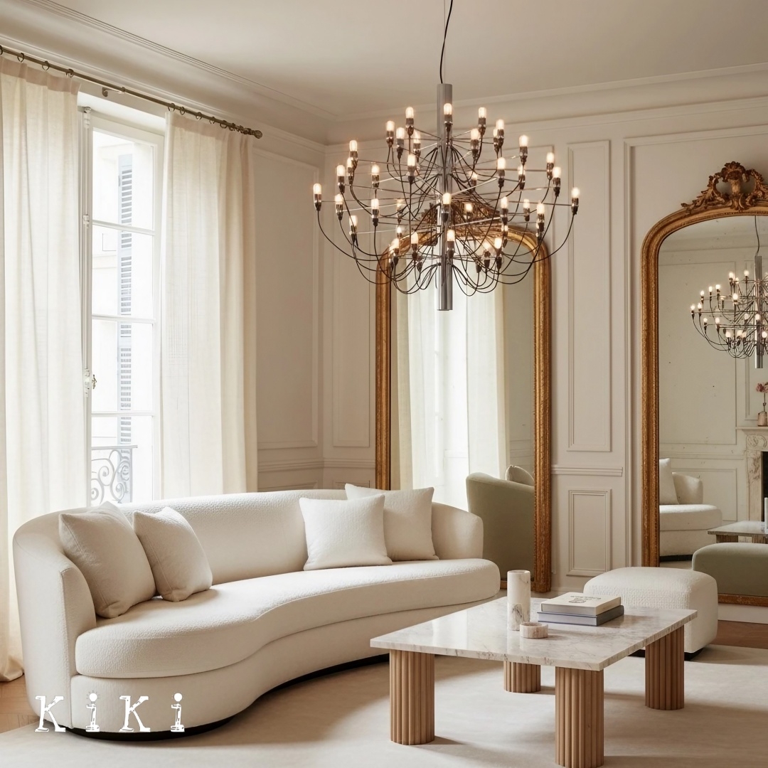 Modern 2097 Chandelier - Elegant Statement Lighting for Dining Areas