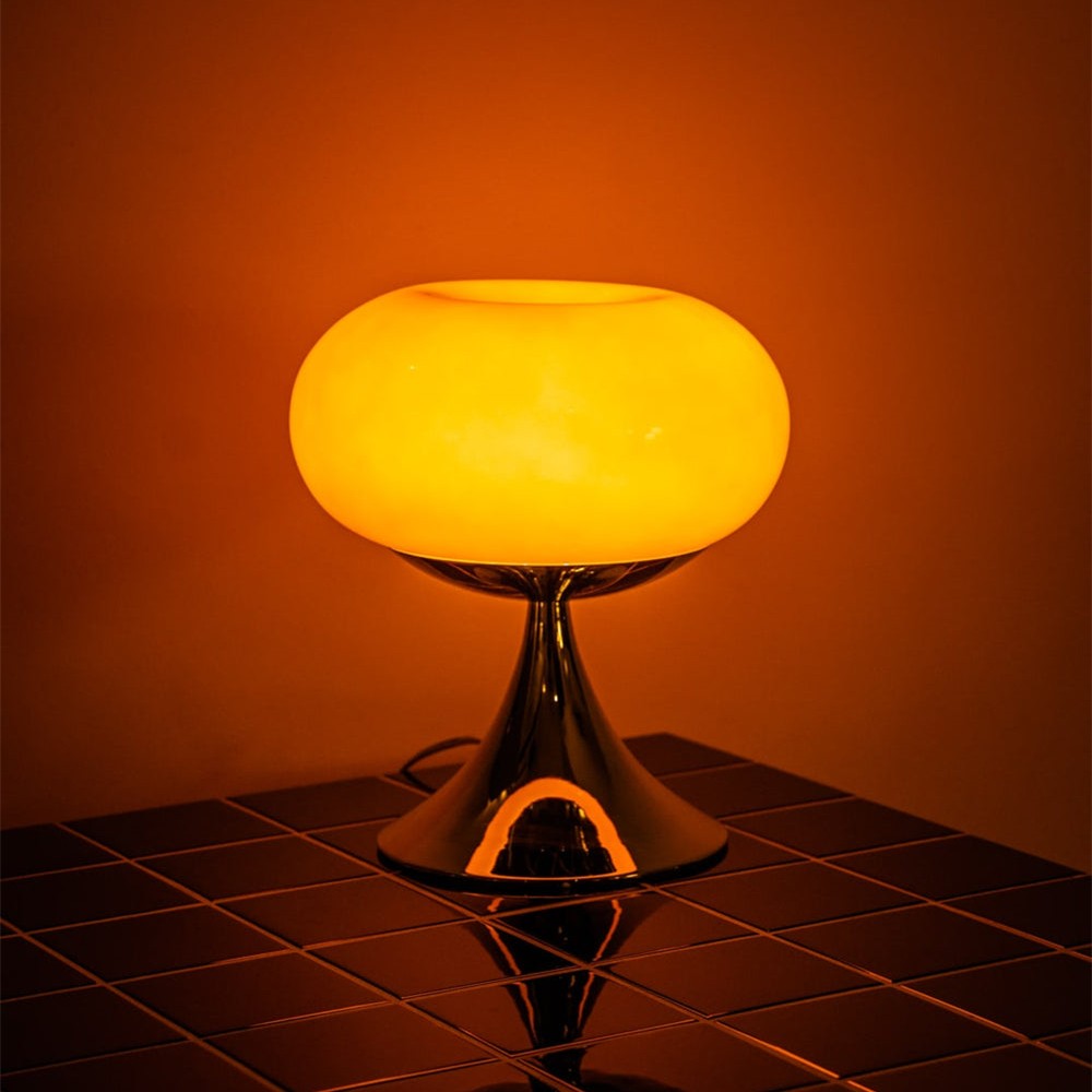 Lollora Playful Rounded LED Table Lamp Minimalist for Desk Shelf K149