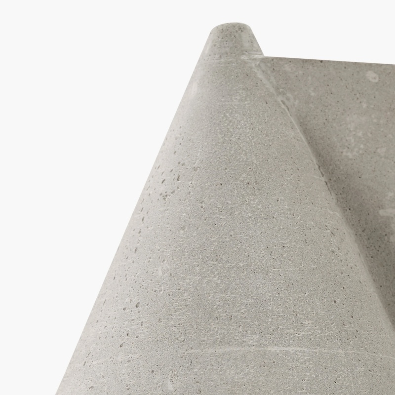 Concrellia Tapered Concrete Wall Sconce in Artistic Style - Ideal Lighting for Living Room K2289