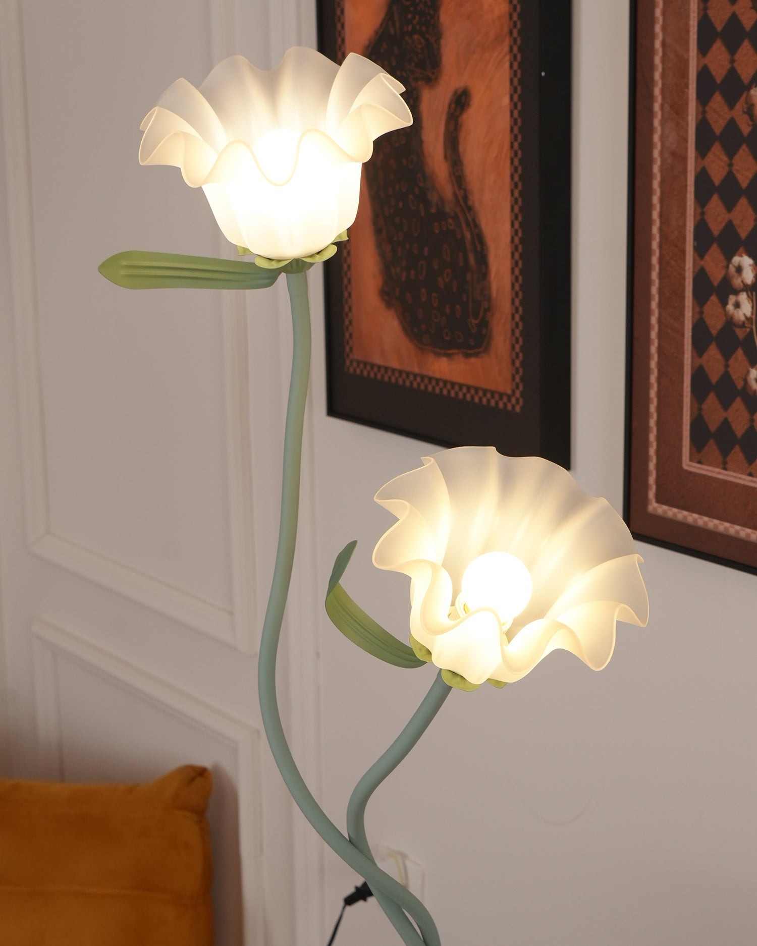 Creative Multi-Head Winding Flower Shape Floor Lamp K286