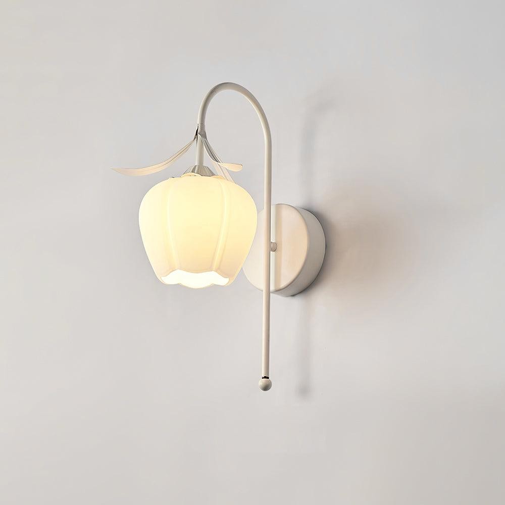 French Cream Style Flower Wall Lamp K474