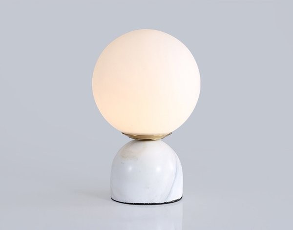 Marble table lamp