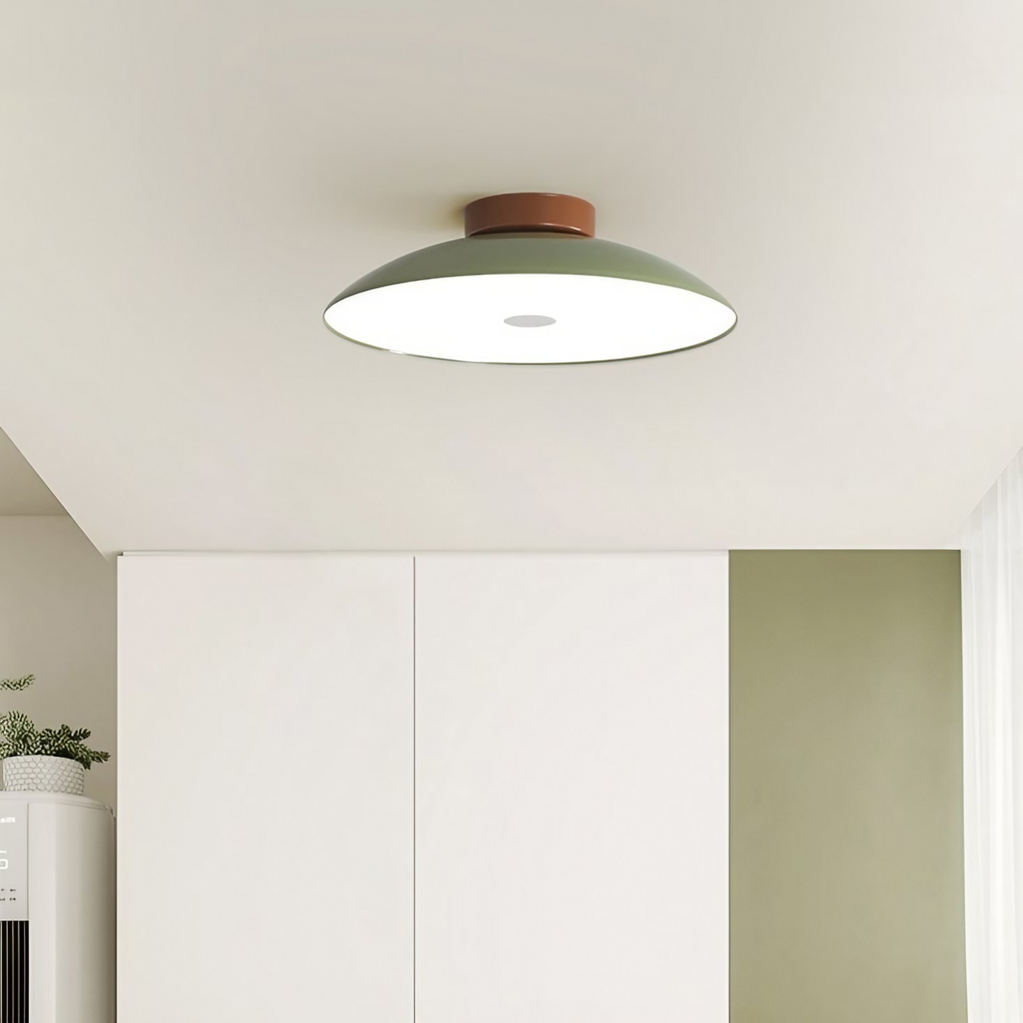 Nordic Cream Led Iron Aisle Ceiling Light K210