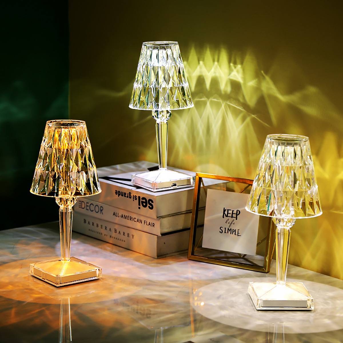 Big Battery LED Table Lamp