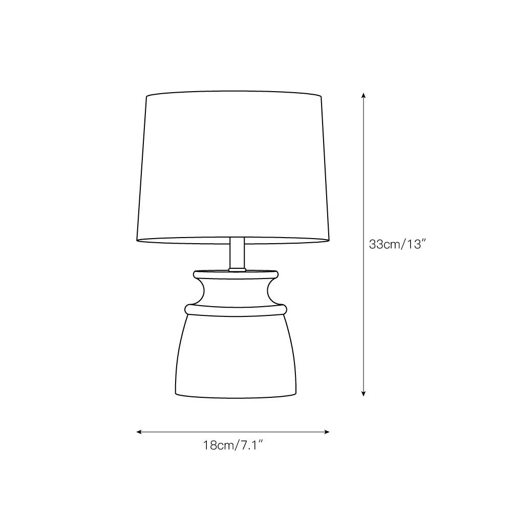 Partone Wood Table Lamp D516