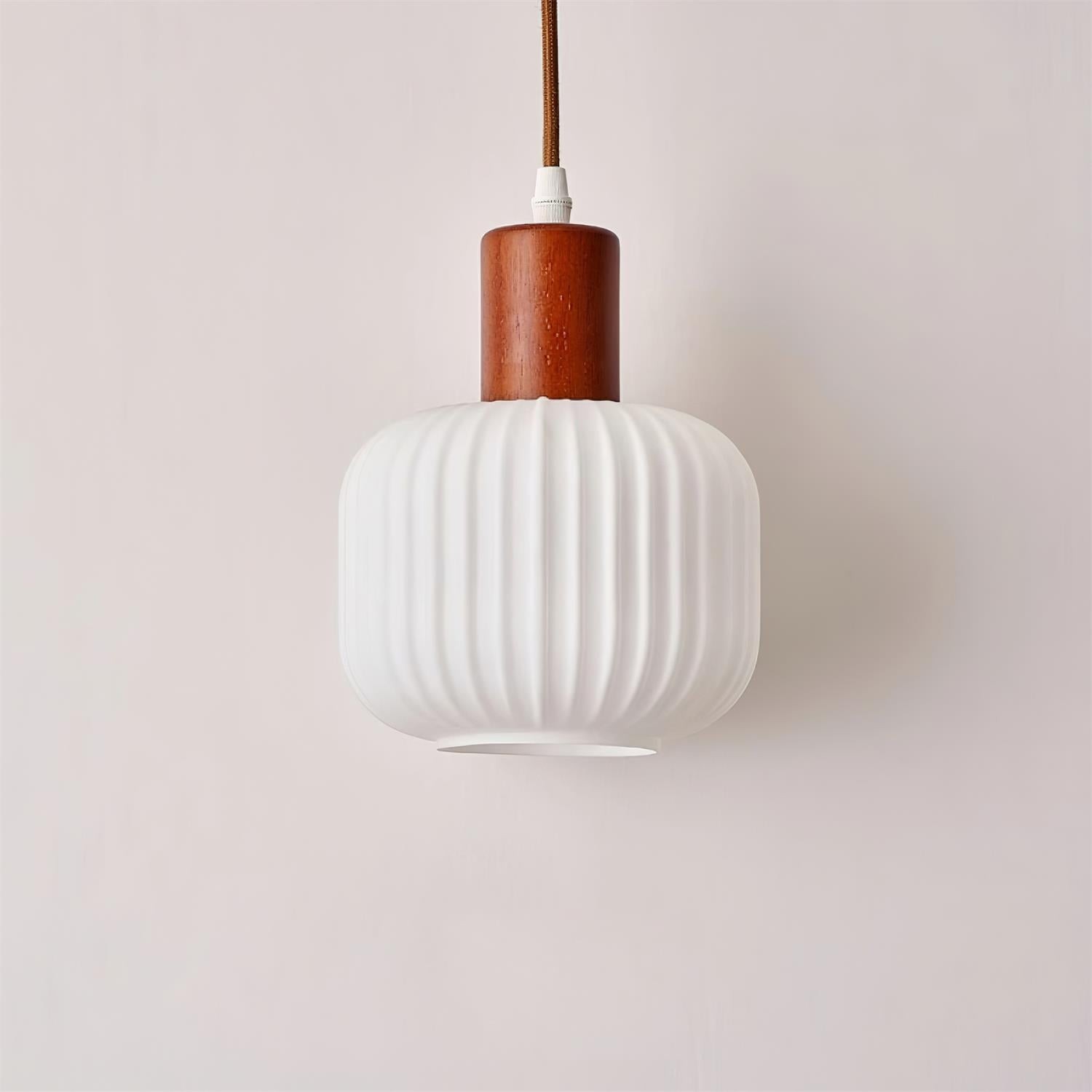 Mid Century Modern Glass Pot Pendant Lamp For Kitchen Island K630