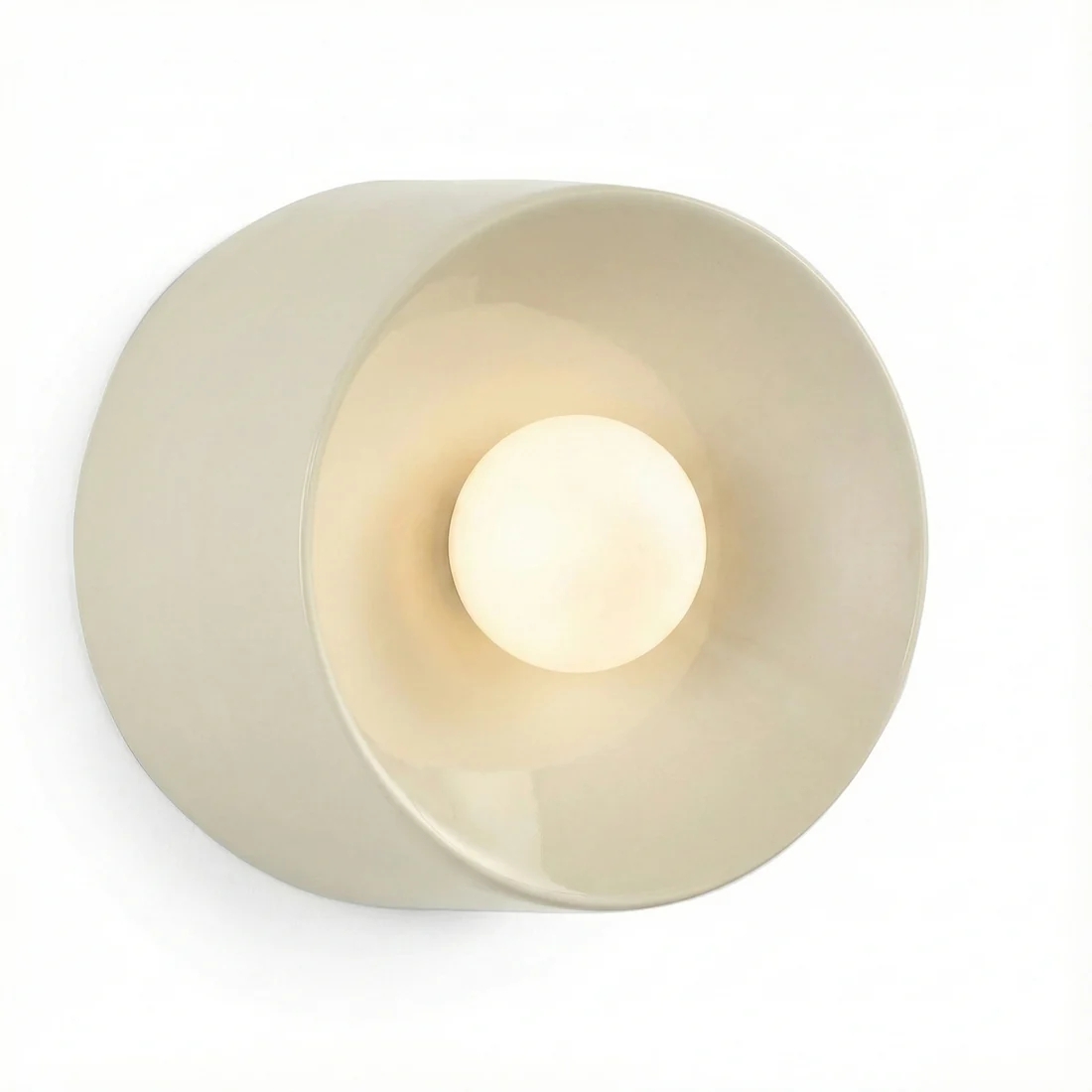 Dylan Bauhaus Minimalist Ceramic Wall Light D963