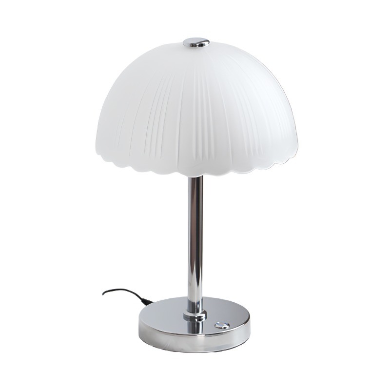 Minimalist Glass Bedside Table Lamp For Living Room K10