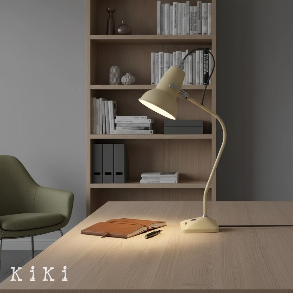 Modryx Pyramid Base Table Lamp - Classic Accent Lighting for Home K2151