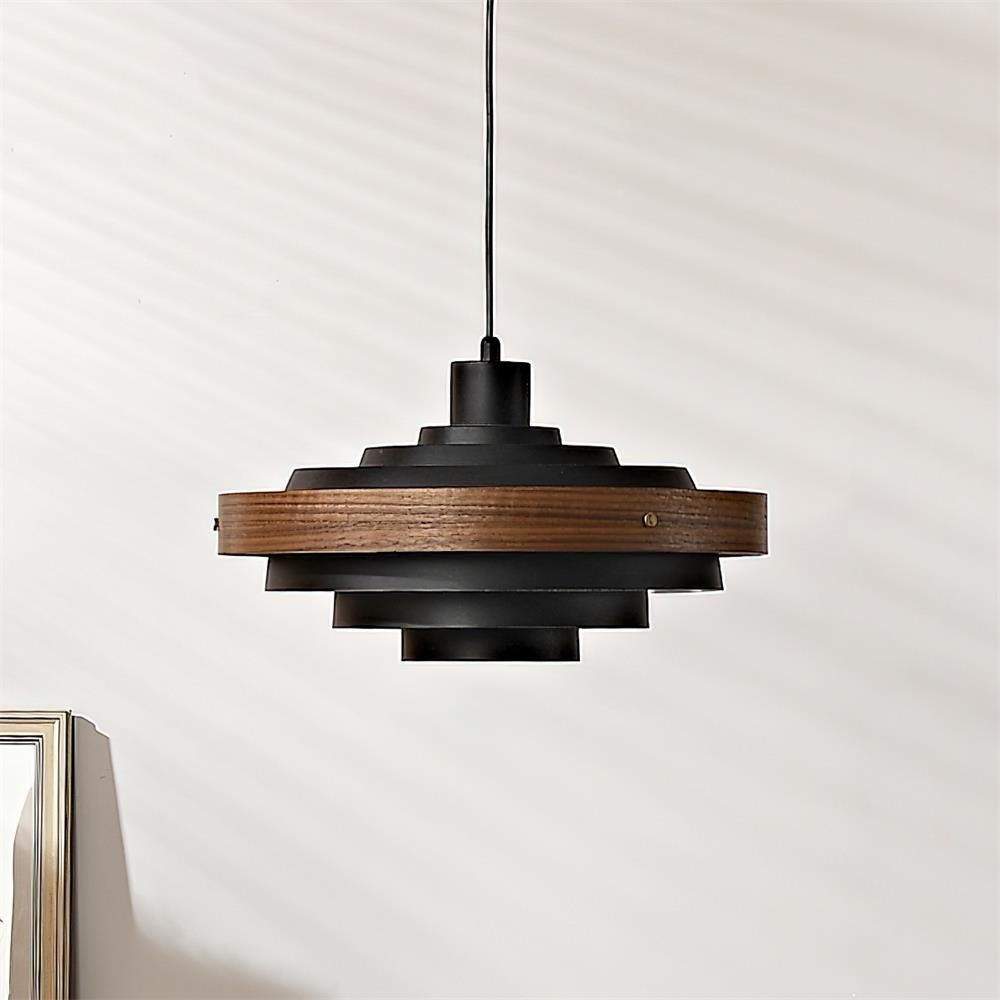 Layervelle Nordic Multi-Tiered Drum Shade Pendant Light K295