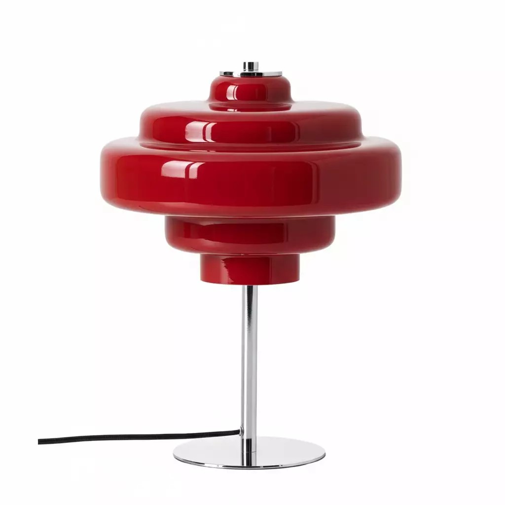 Koloro Sculptural Glass Table Lamp – Modern Minimalist Accent for Living Room or Bedroom K1121