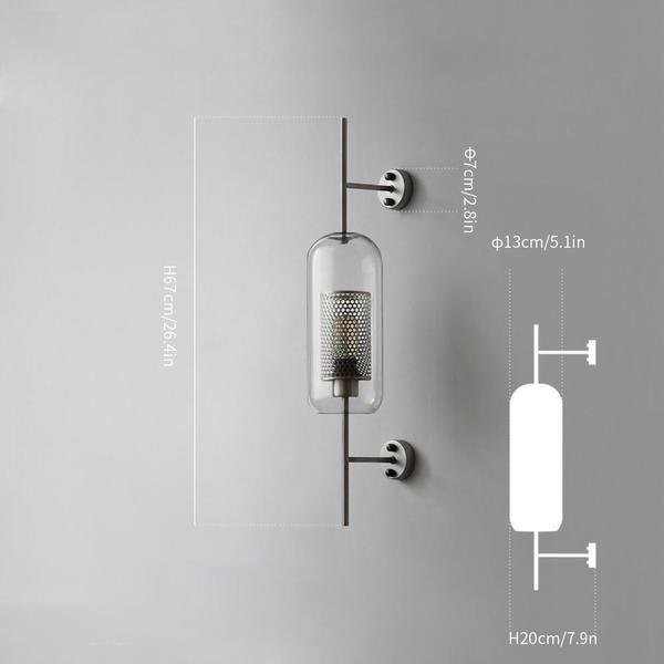 Chiswick Glass Wall Light