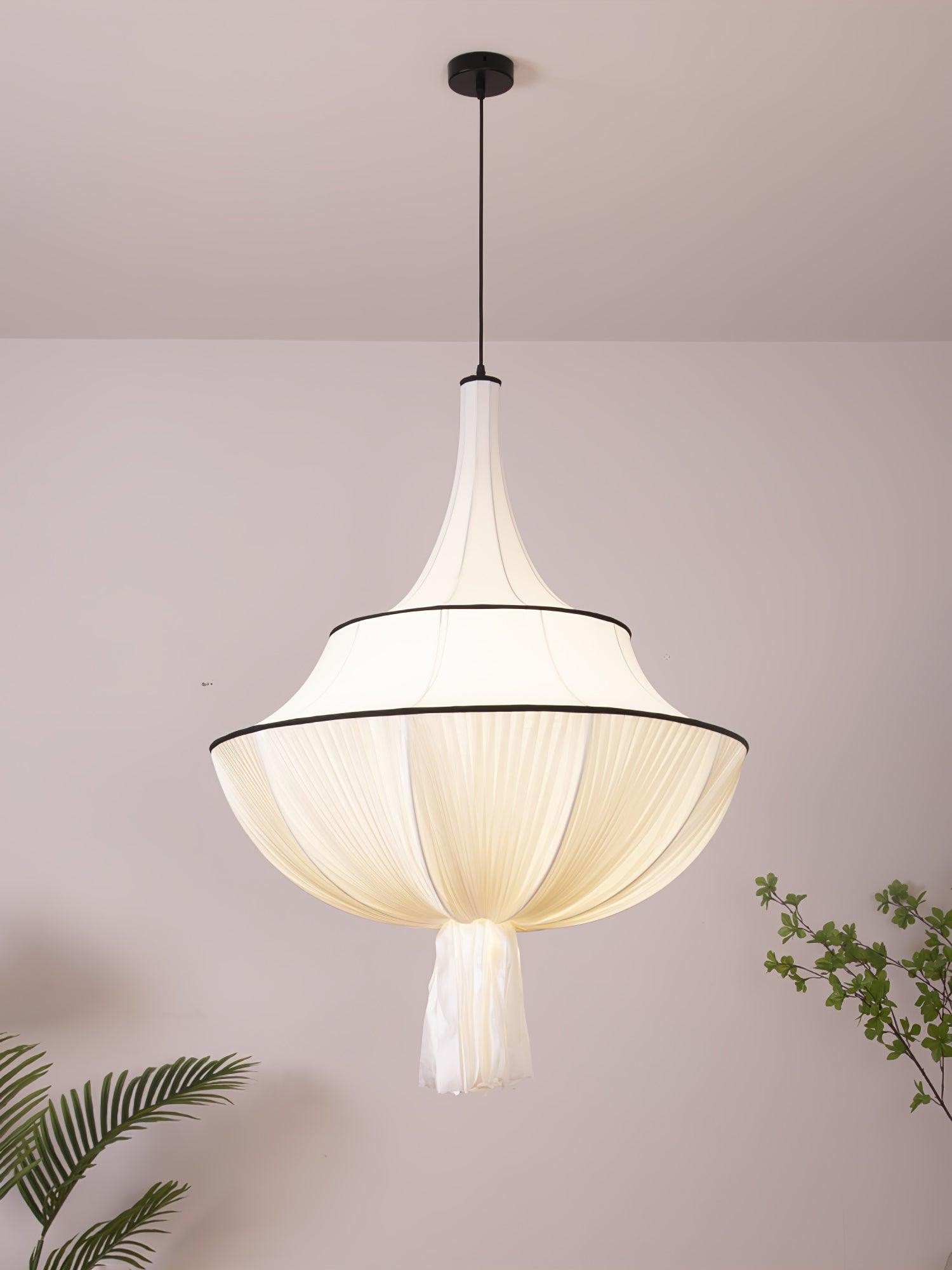 Fabric Art Decorative Pendant Lamp K499
