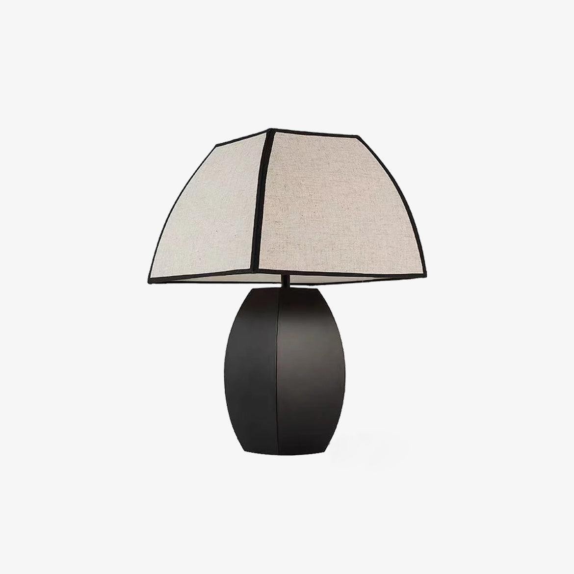 Retro Metal Mushroom Fabric Table Lamp K430