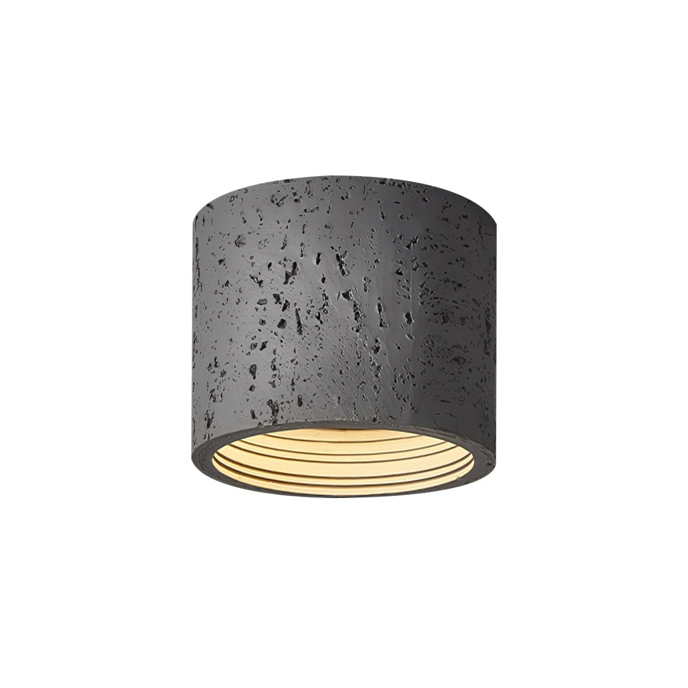 Modern Wabi-Sabi Cylindrical Ceiling Lamp K297