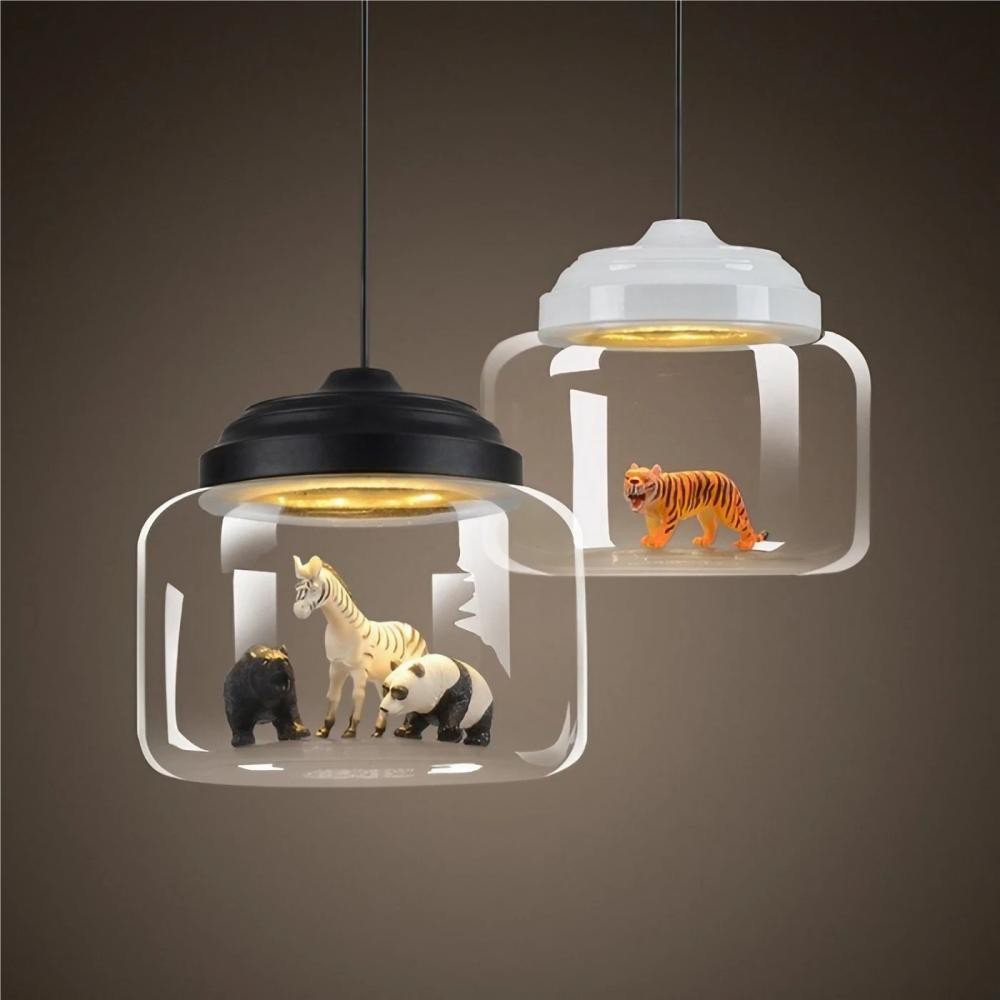Creative Little Zoo Glass Pendant Lamp K33