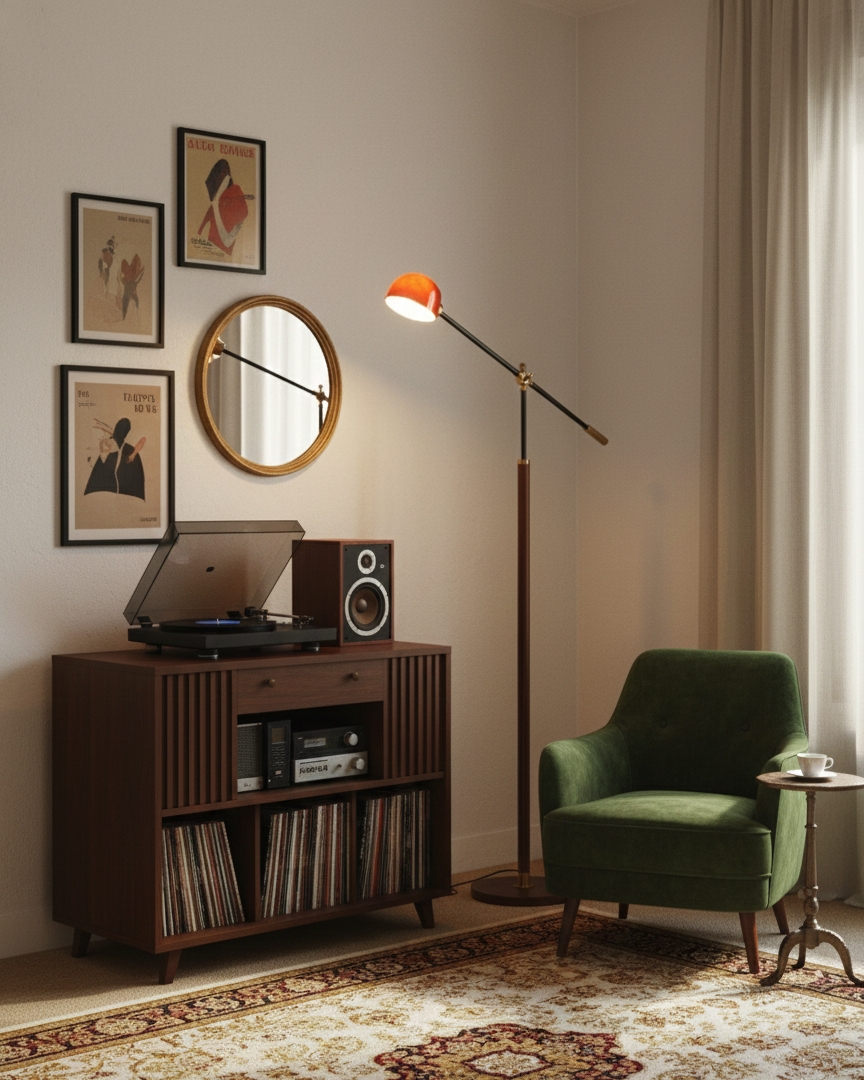 Heritage Swing Floor Lamp D316