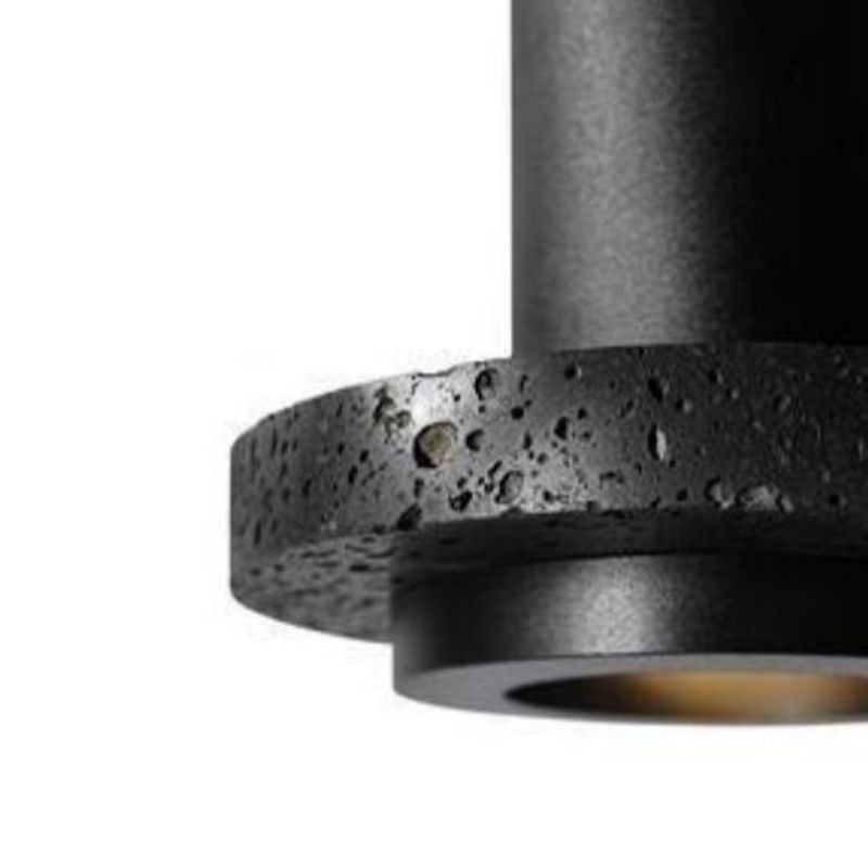 Retro Black Hole Stone Pendant Lamp K887