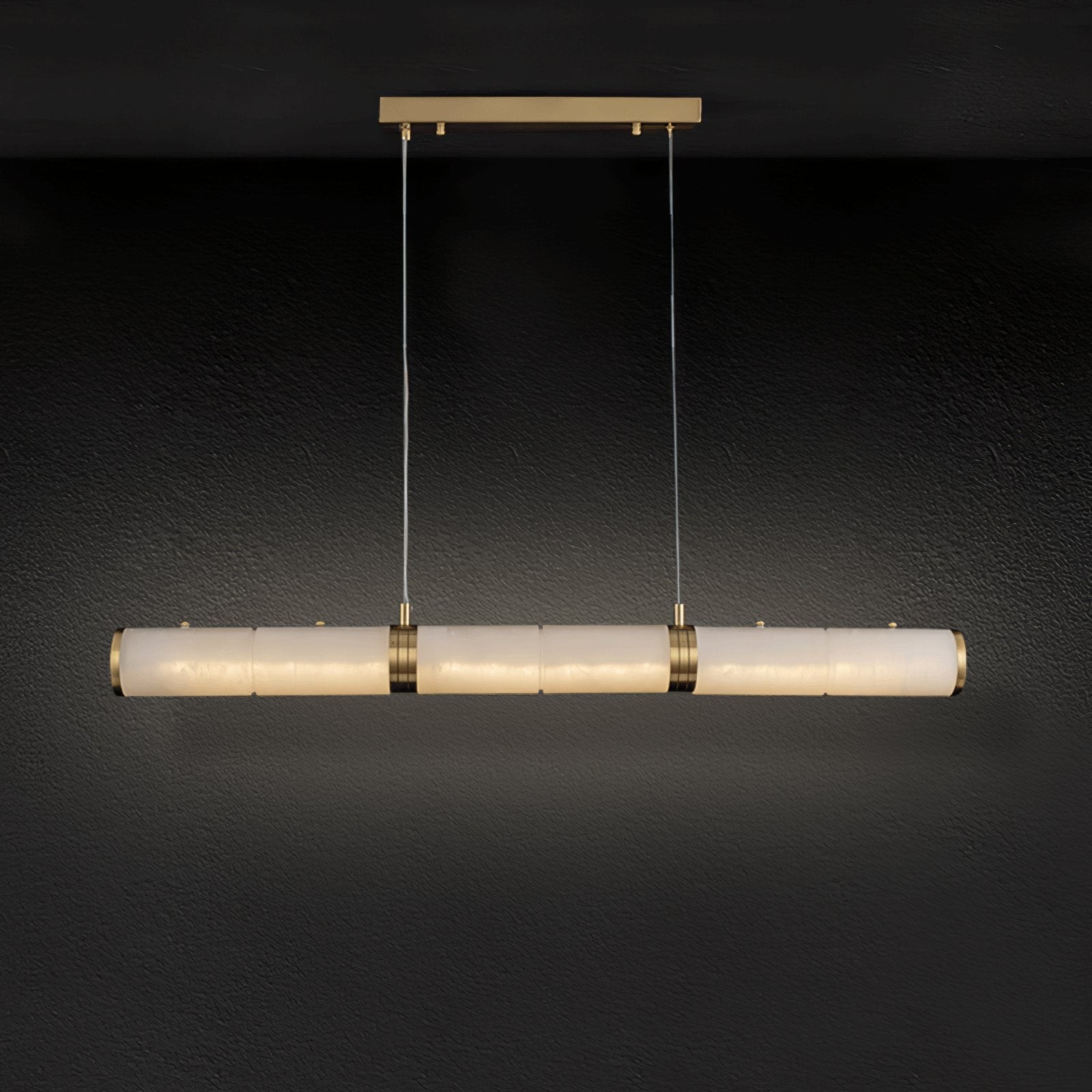 Luxurious Alabaster Beam Pendant Light K224