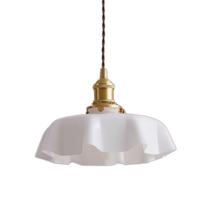 Retro Draped Flower Pendant Lamp K133