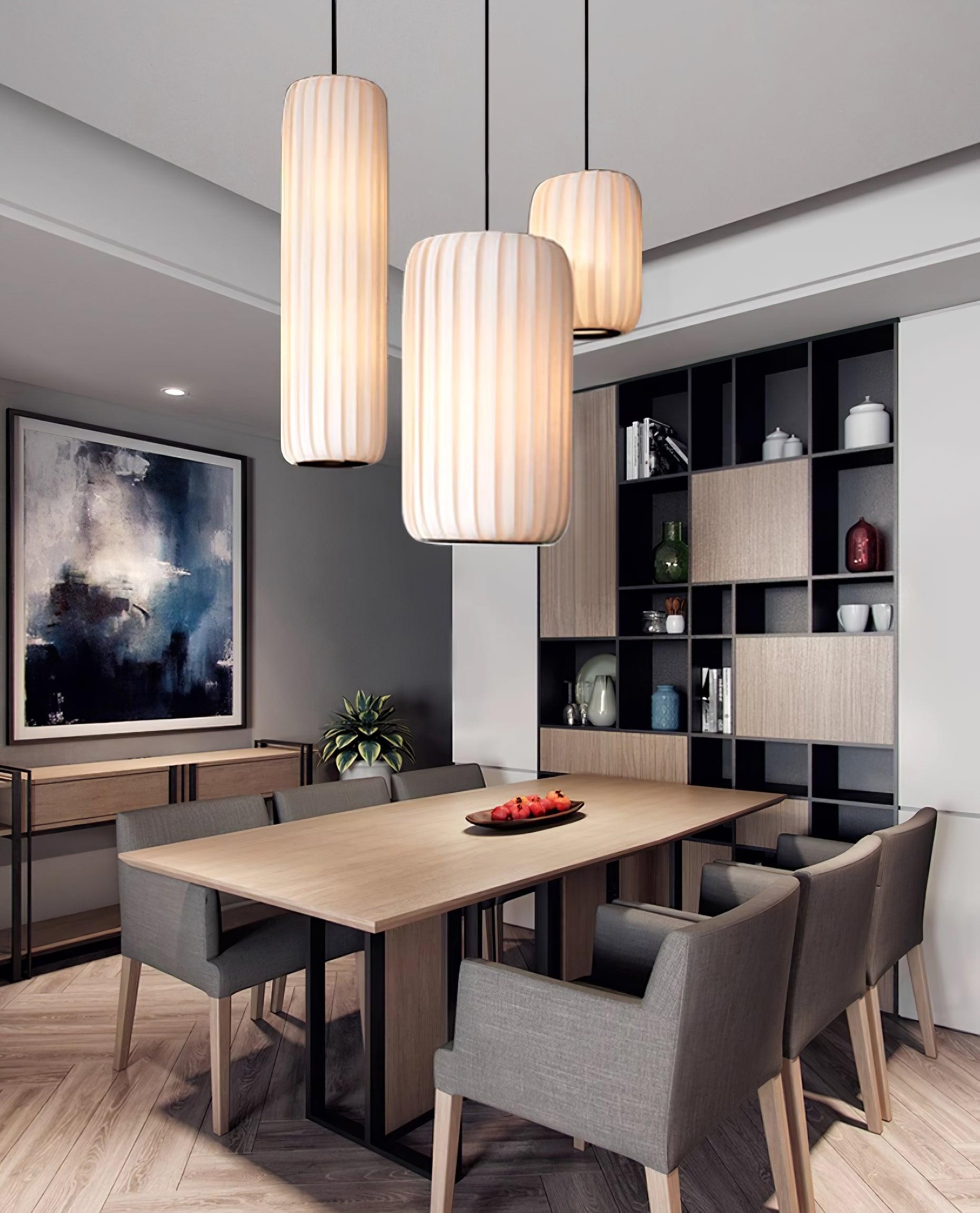 Scandinavian Minimalist Fabric Pendant Lamp K643