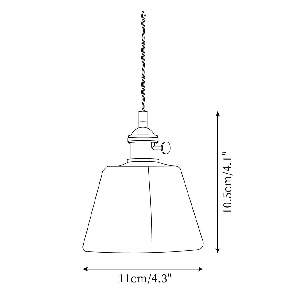 Retro Glass Pendant Lamp K622